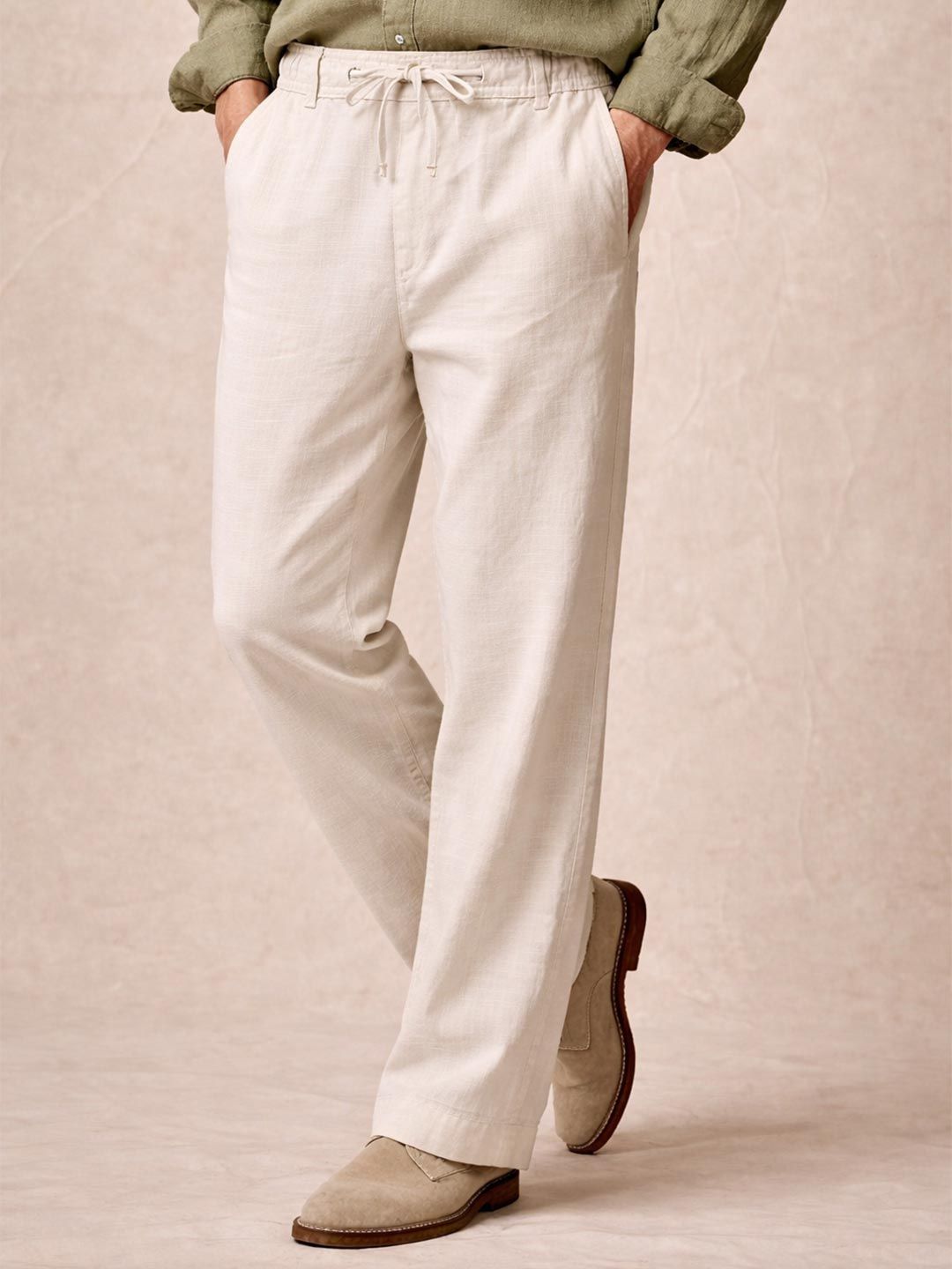 Roadster The Roadster Lifestyle Co Men Mid Rise Relaxed Fit Trousers