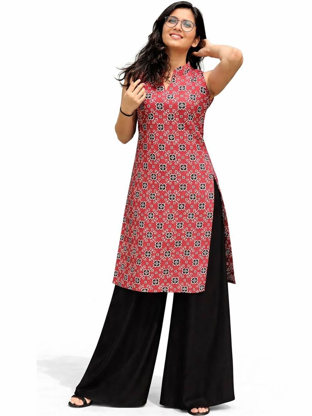 ARSMANIERE Women Printed Palazzos