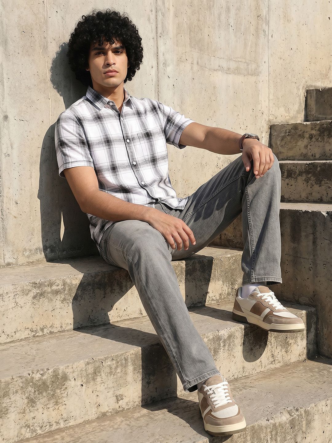 Roadster Men Tartan Checks Checked Casual Shirt