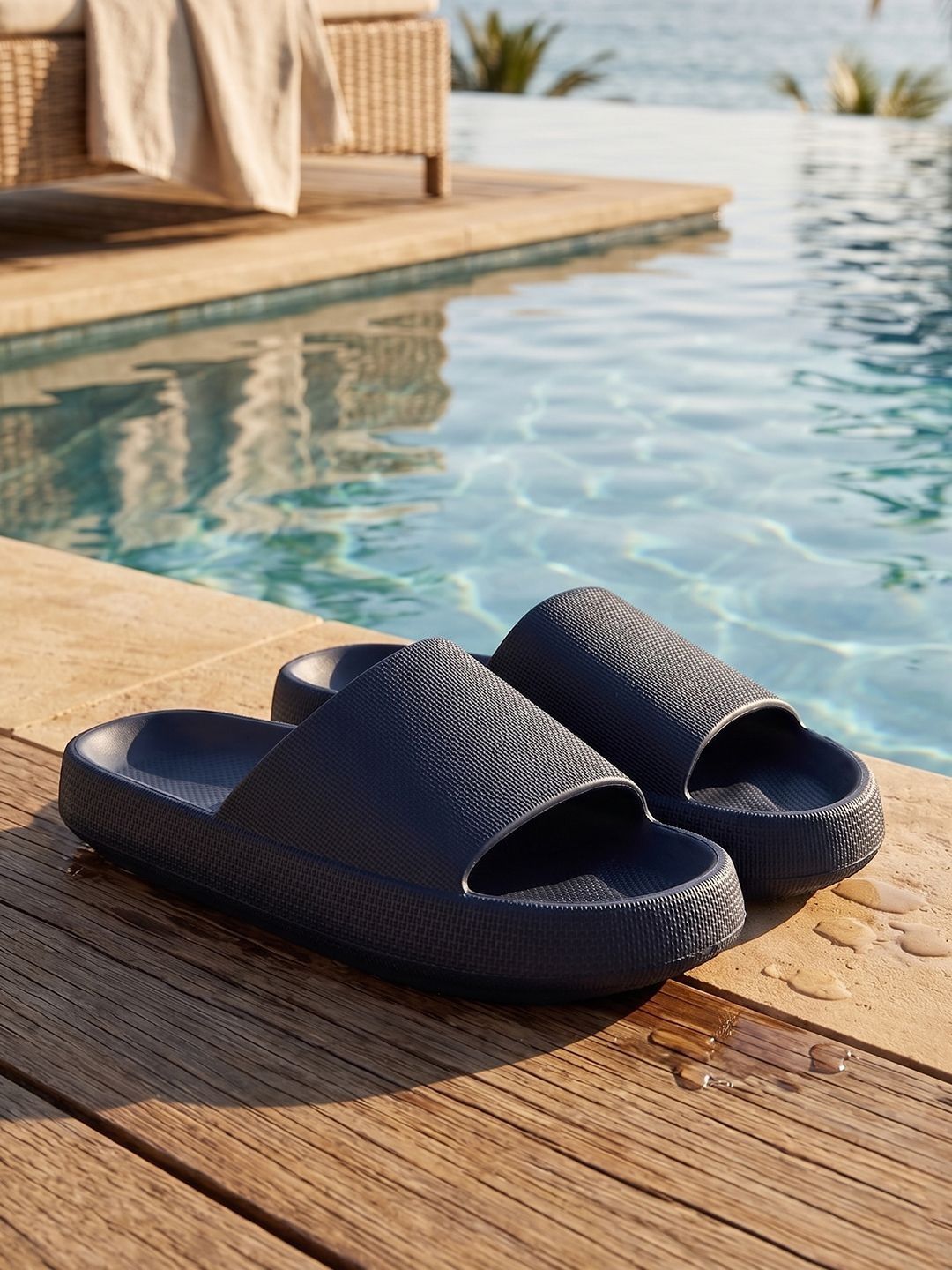 The Roadster Lifestyle Co. Men Sliders Thong Flip-Flops
