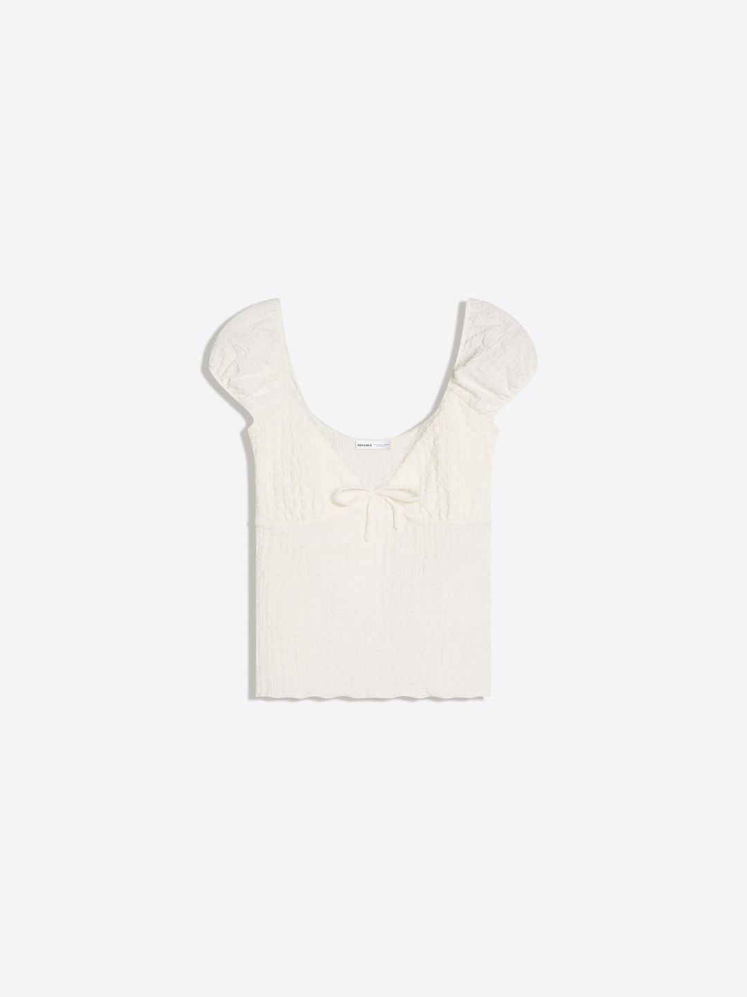 Sweetheart Neck Empire Top