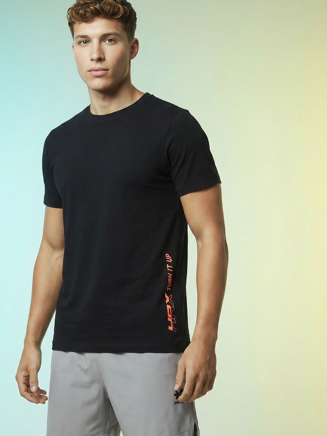 HRX by Hrithik Roshan Rapid-Dry Training T-shirt