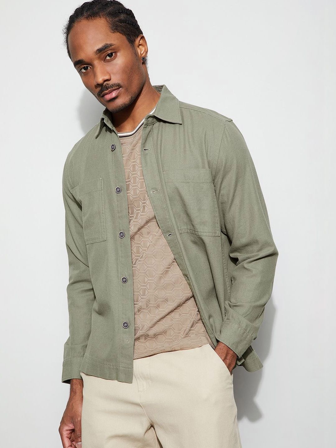 CODE by Lifestyle Men Open Front Jacket