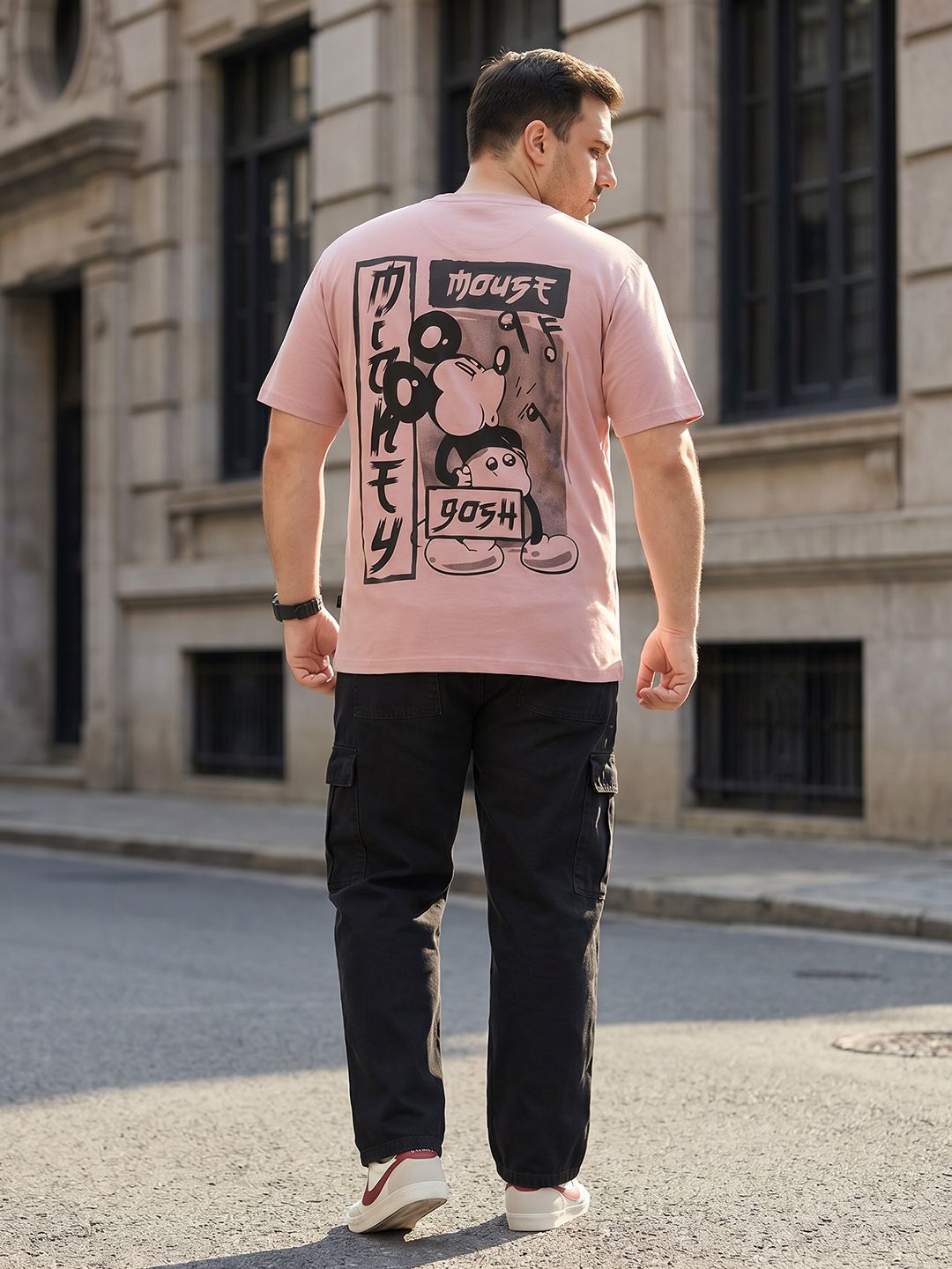 Sztori Mickey Mouse Printed Pure Cotton T-shirt