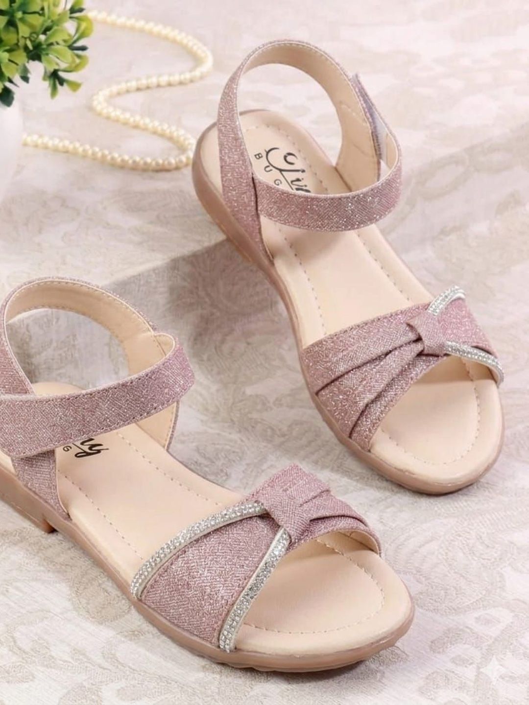 Tiny Bugs Girls Comfort Sandals