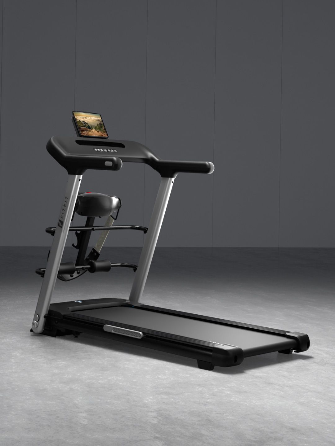 FITKIT FITKIT by Cult Pulse Run Pro BLDC Motorized 6HP Peak Max Weight-150 Kg