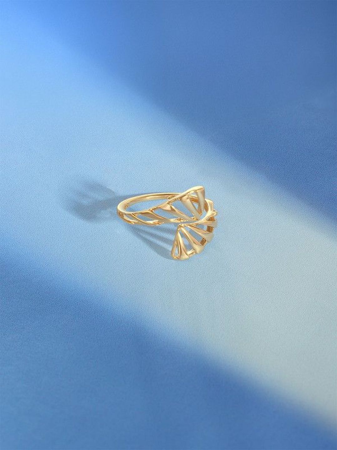 Mia by Tanishq 14 KT Yellow Gold Ring-1.829 g