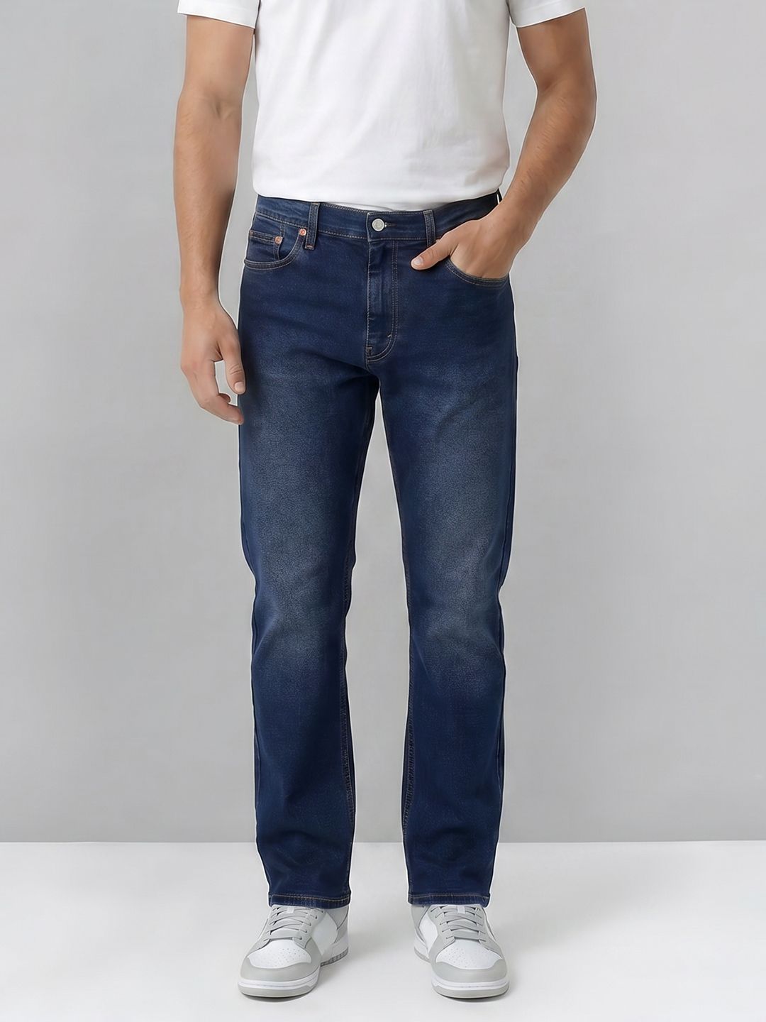 Levis Levis Men 513 Slim Straight Fit Stretchable Jeans