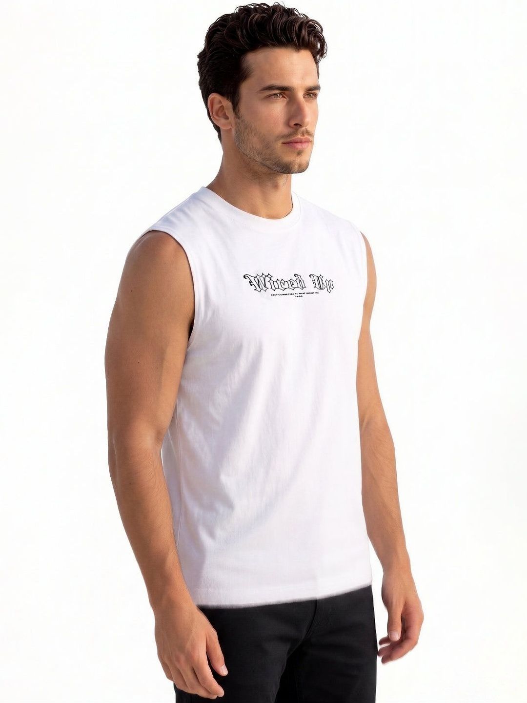 Status Quo Men Typography Printed T-shirt