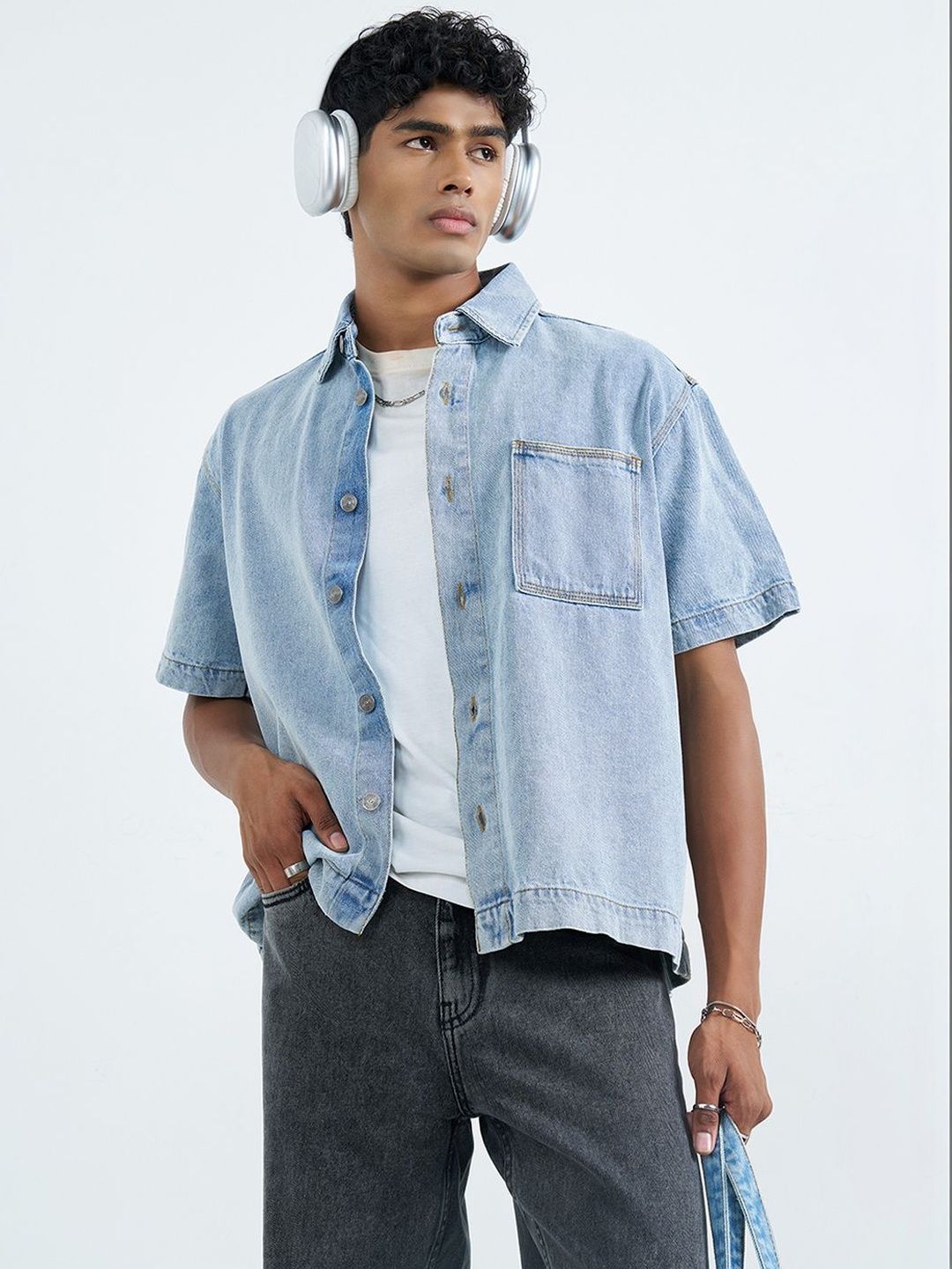 SF JEANS by Pantaloons Men Denim Jacket