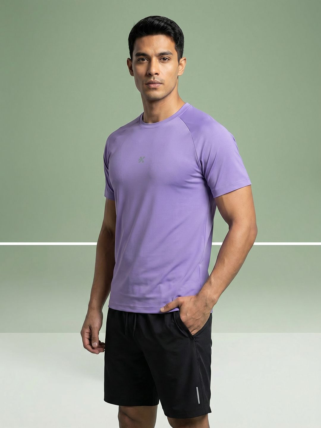 HRX by Hrithik Roshan Brand Logo Printed Rapid-Dry Running T-shirt