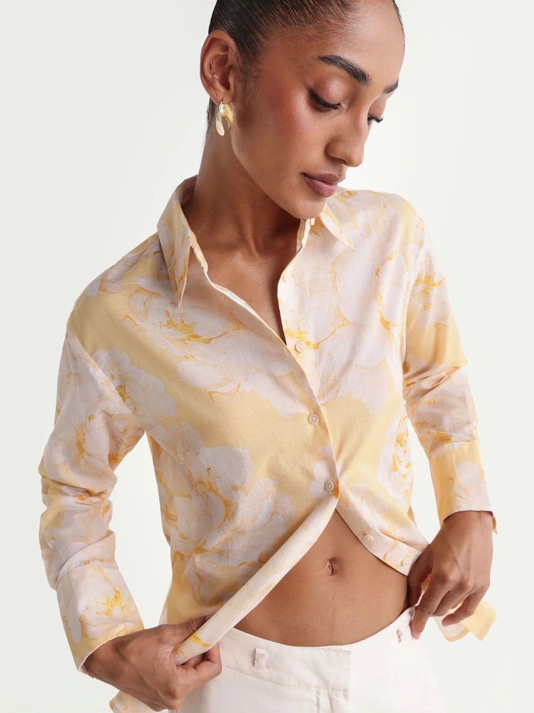 Party Shirt RAREISM Women Premium Printed Party Shirt