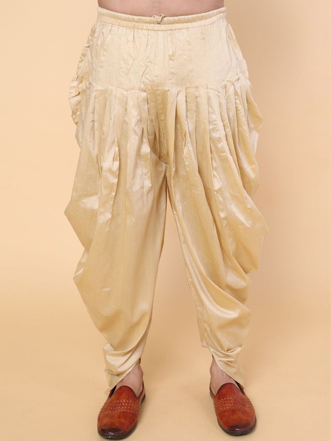W & G Men Silk Dhoti Pants Dhotis