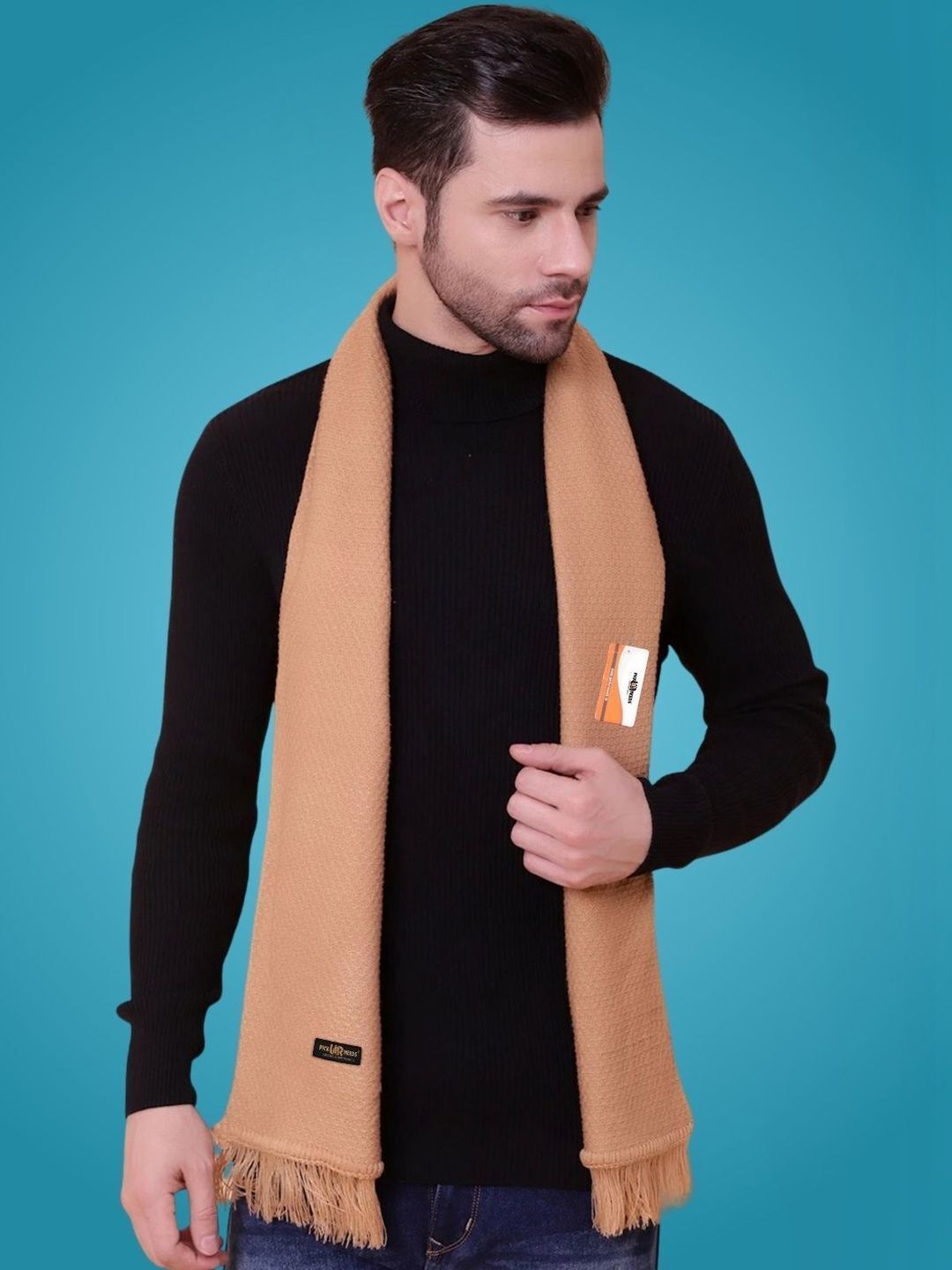 Pick Ur Needs Men Merino Wool Mufflers