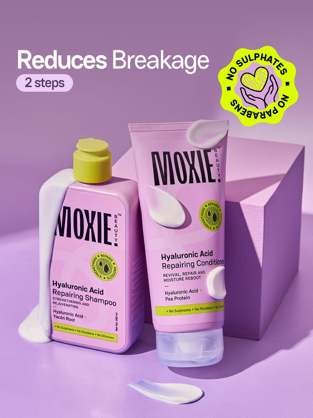 Hydro Repair Wash Duo MOXIE BEAUTY The Hydrorepair Wash Duo for Dry & Damaged Hair