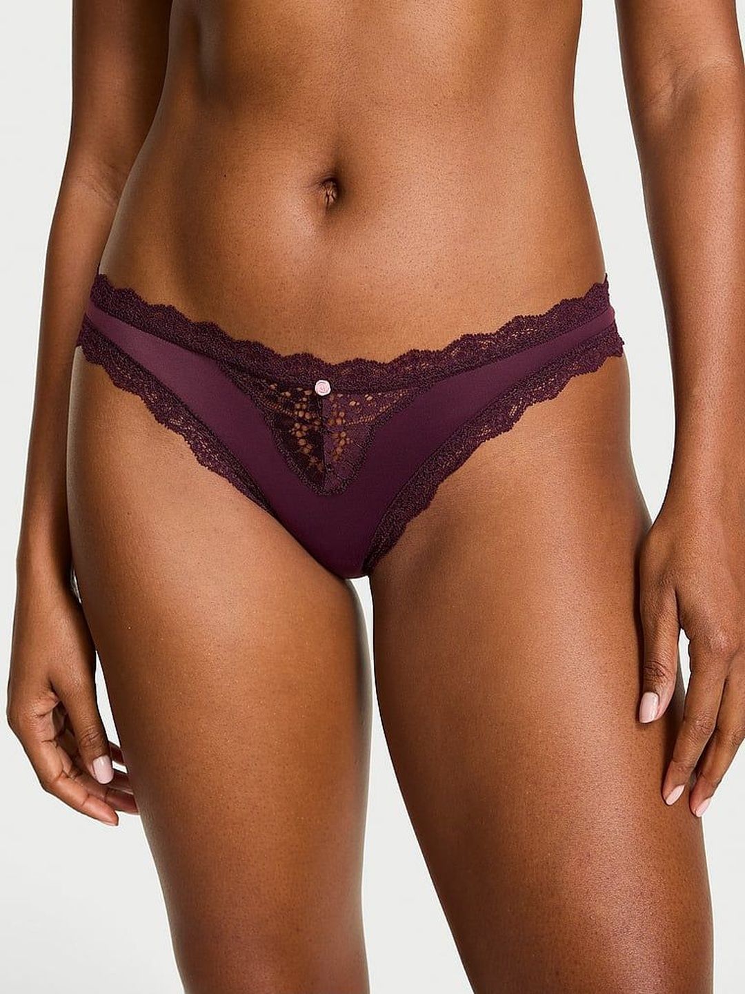 Victoria's Secret Women Self Design Lace Bikini deal from myntra Victoria's Secret Women Self Design Lace Bikini deal from myntra