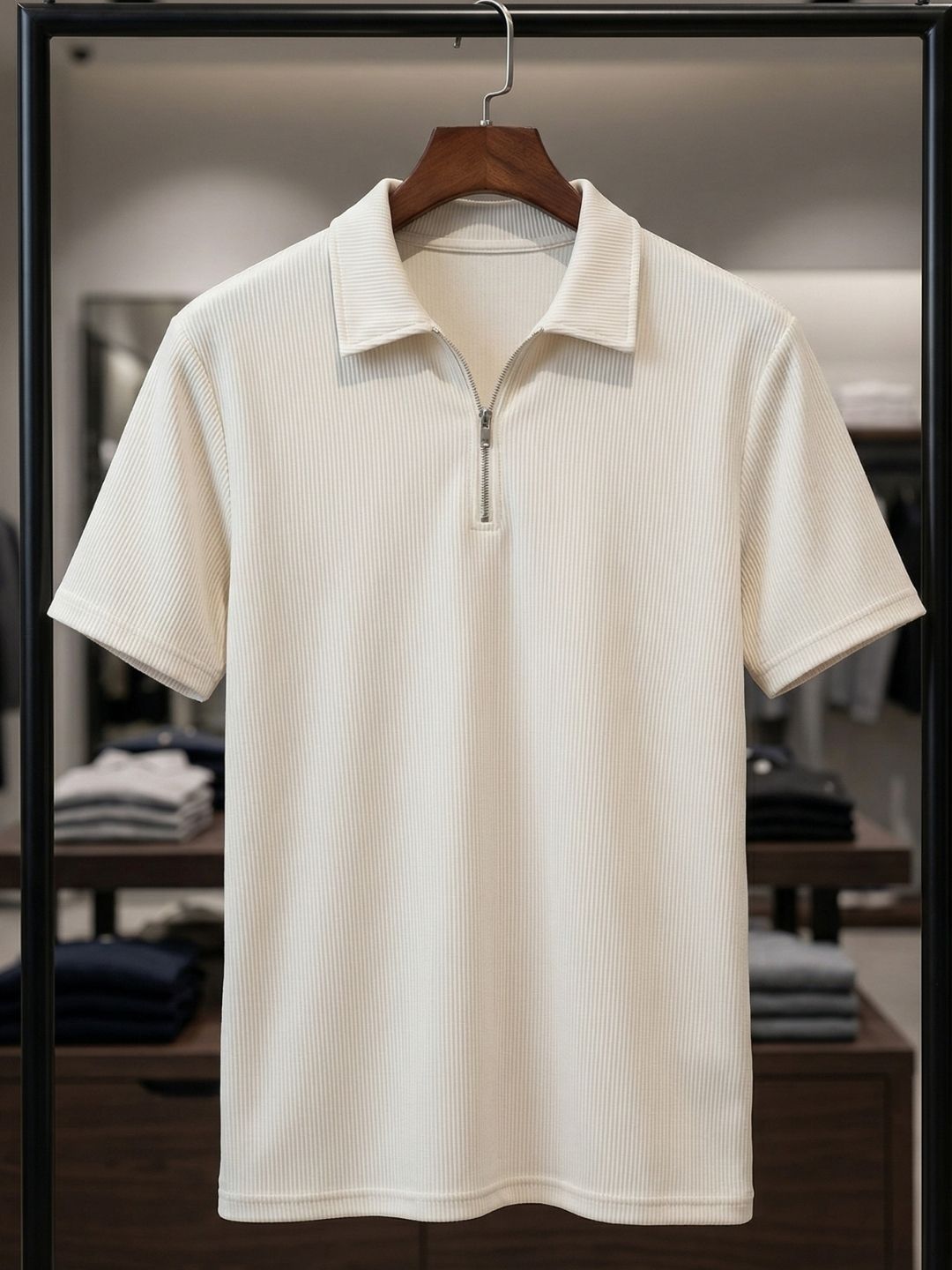 CLUB 44 Men Polo Collar T-shirt