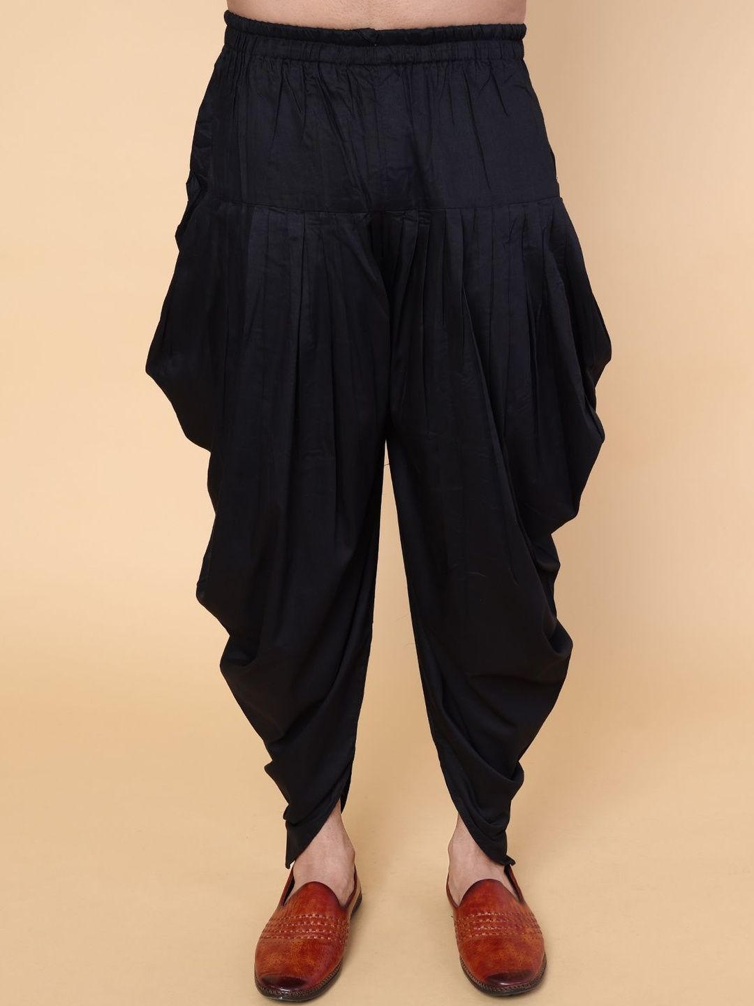 W & G Men Silk Dhoti Pants Dhotis