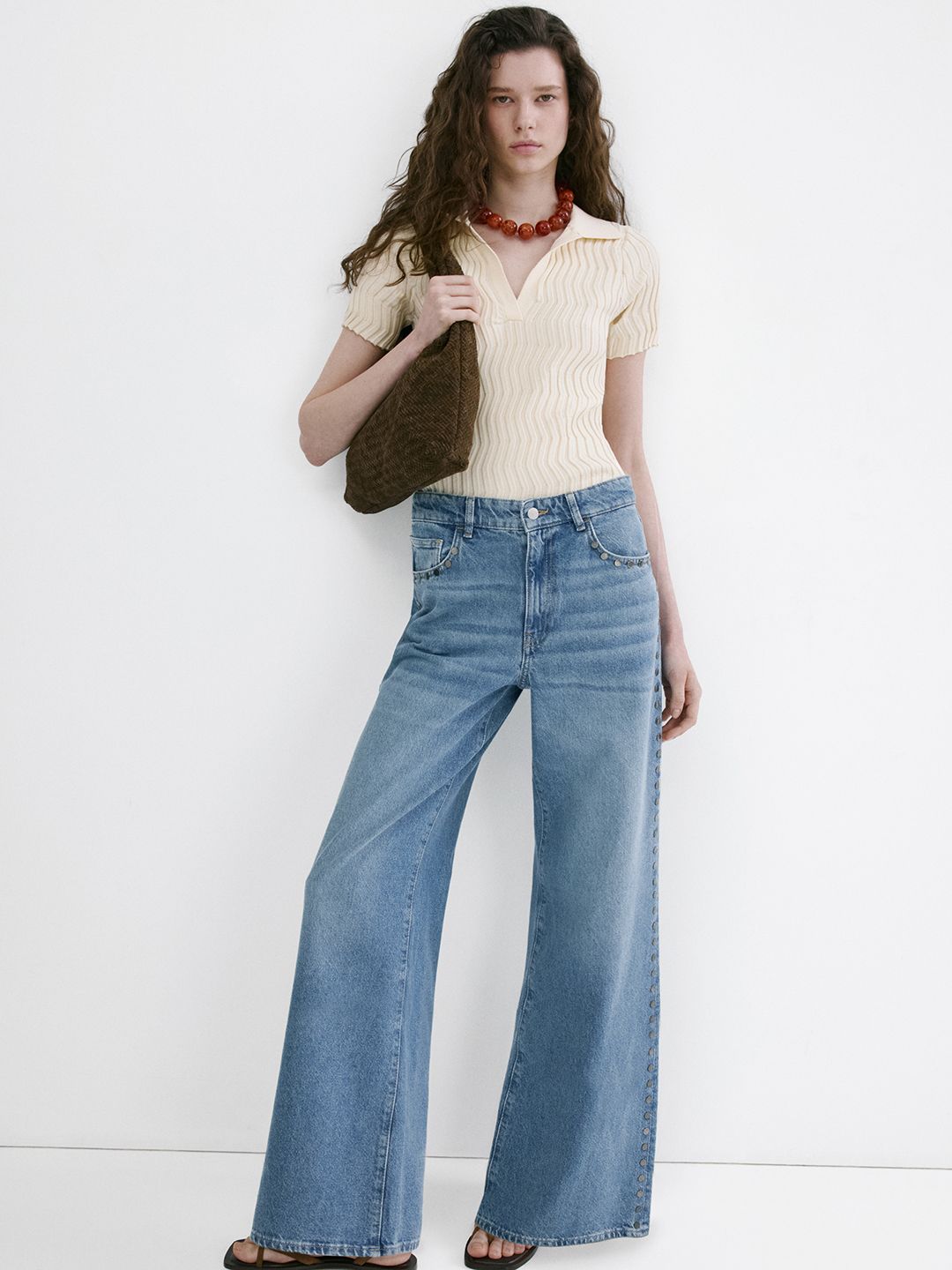 Regular Fit Light Fade Pure Cotton Jeans