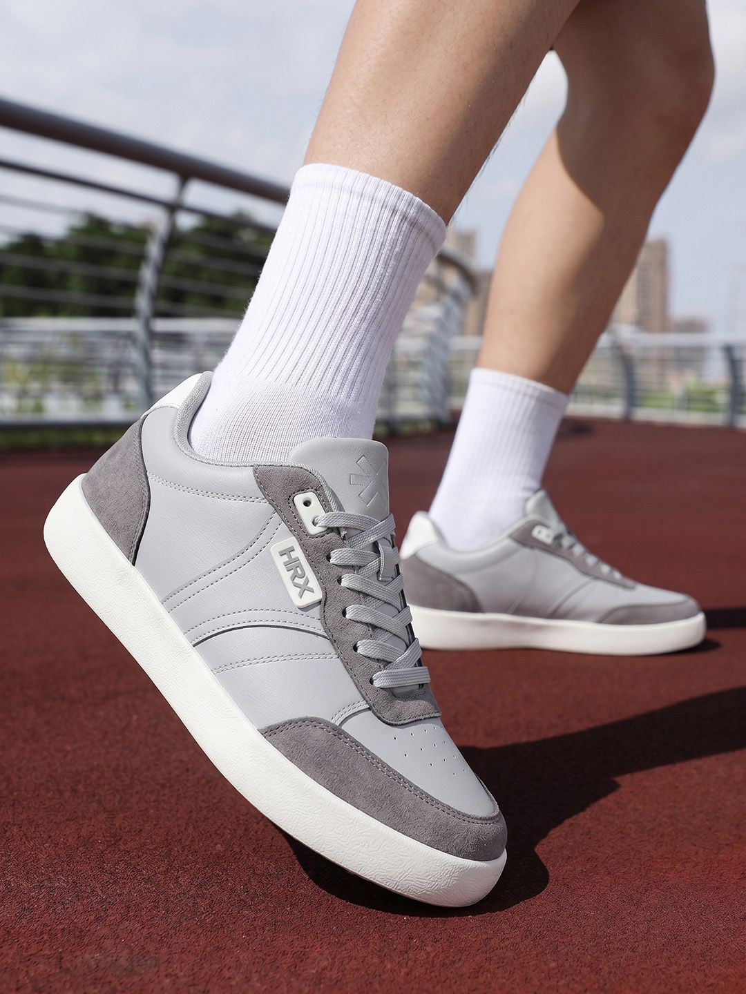 HRX by Hrithik Roshan Men Textured Sneakers