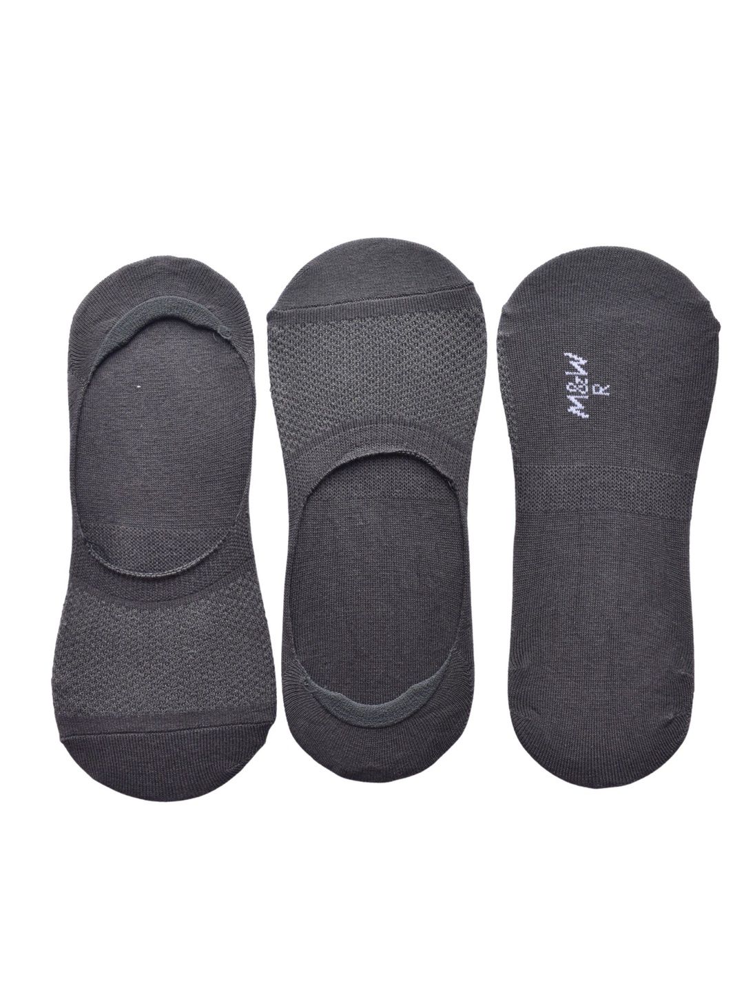 Milk&Whisky Men Pack of 3 Cotton Assorted Patterned Shoe Liners Socks