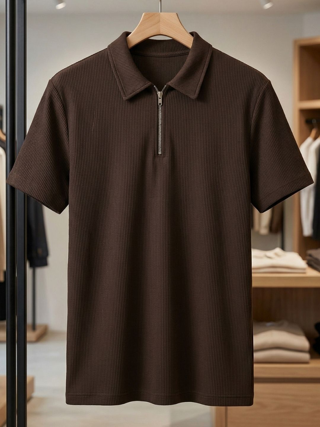 CLUB 44 Men Polo Collar T-shirt