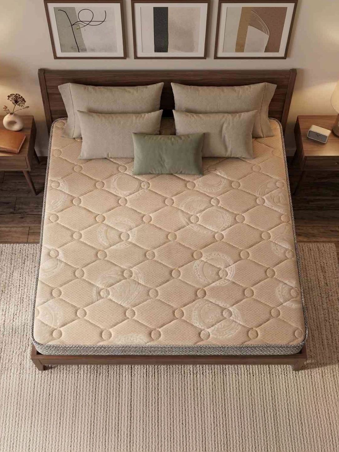COZY CUB COZY CUB Beige Sag Resistant King Mattress
