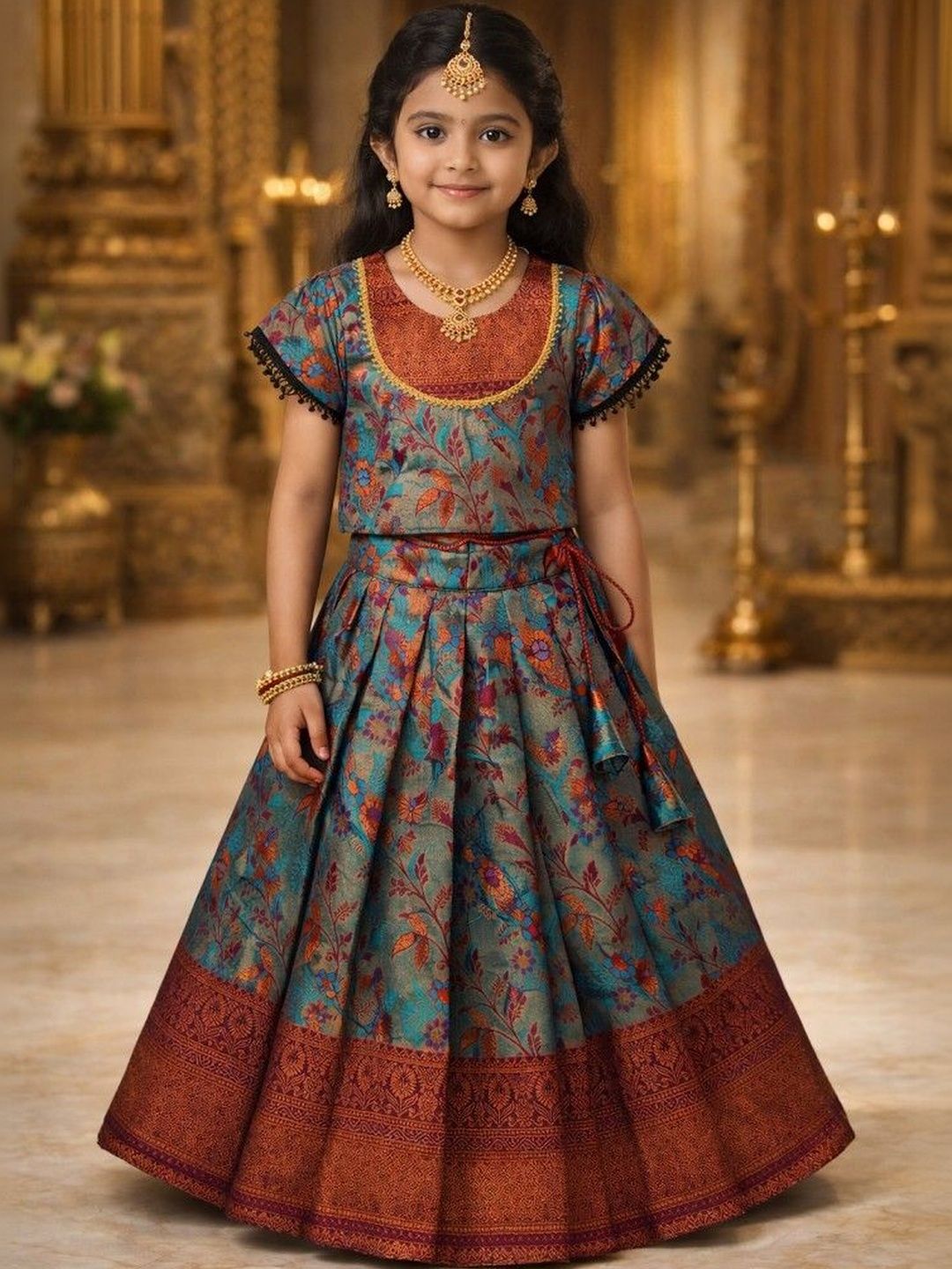 Ethzy Girls Ready to Wear Lehenga &