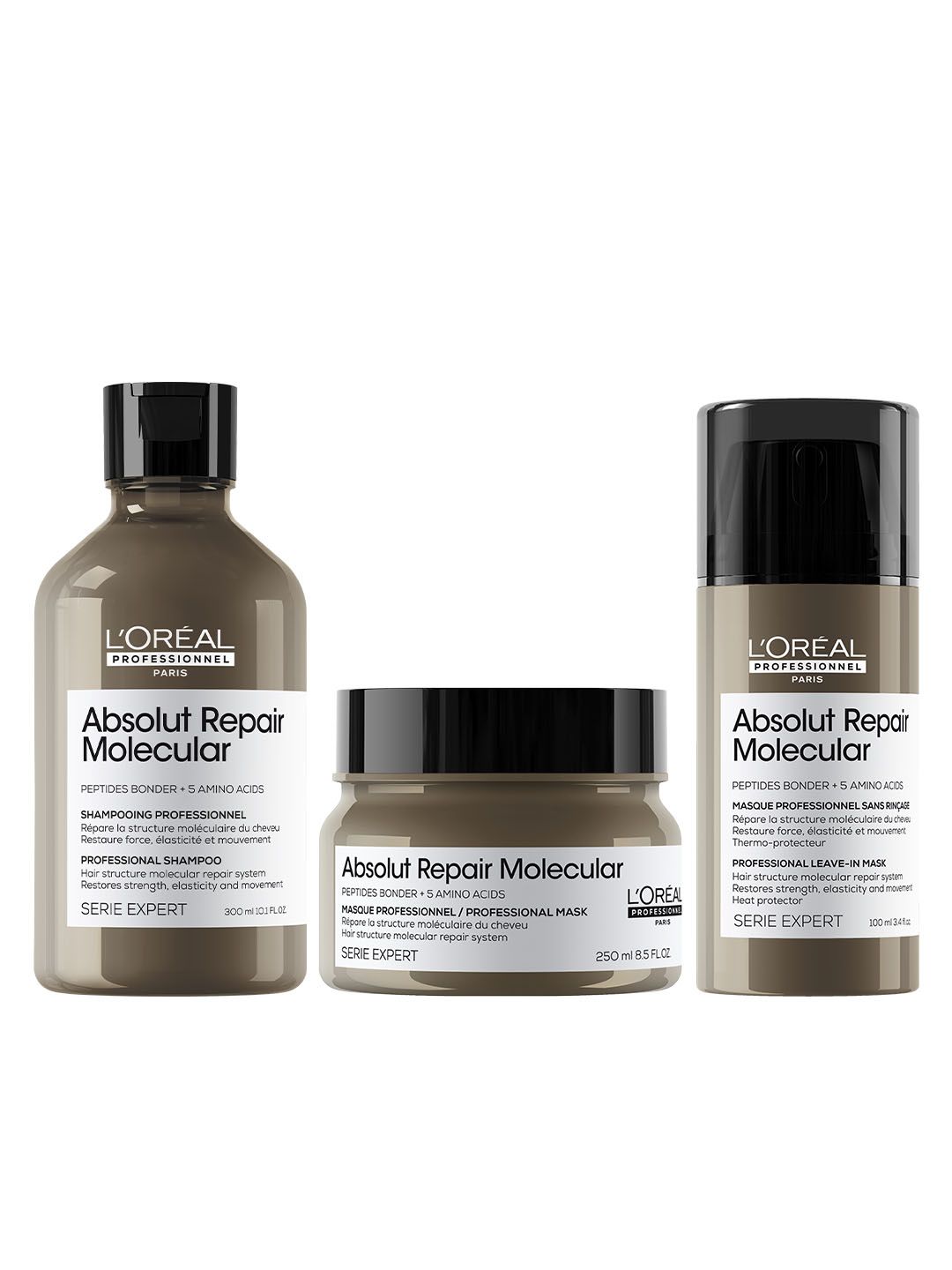 Buy LOreal Professionnel Absolut Repair Molecular Shampoo + Mask +