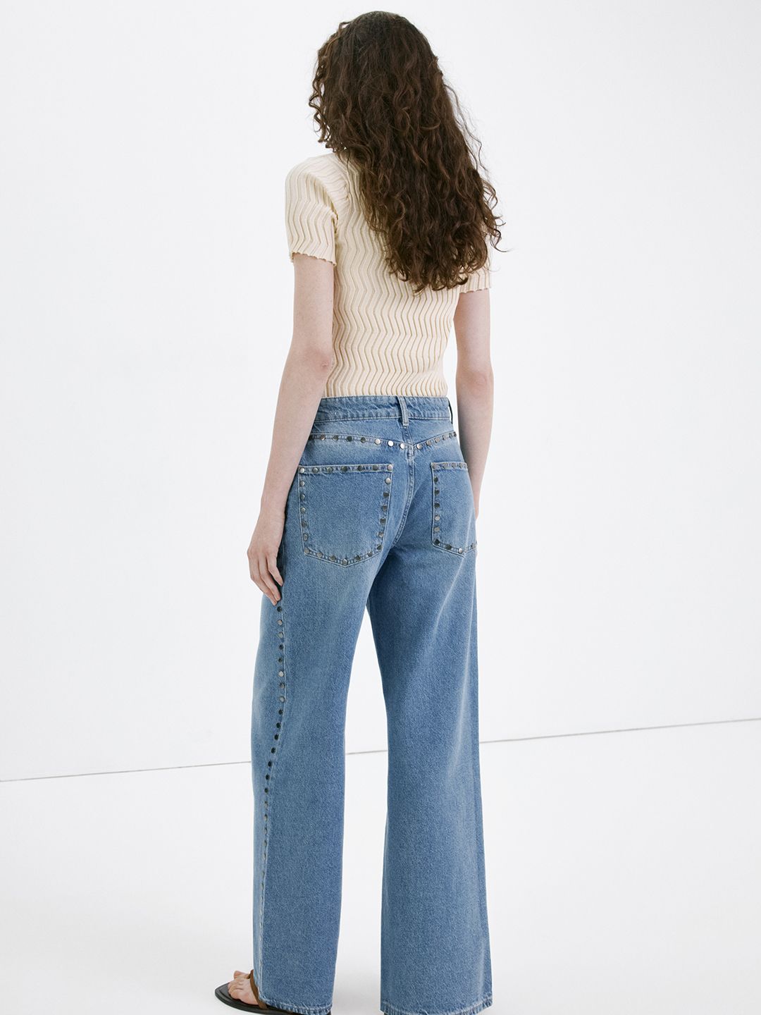 Regular Fit Light Fade Pure Cotton Jeans