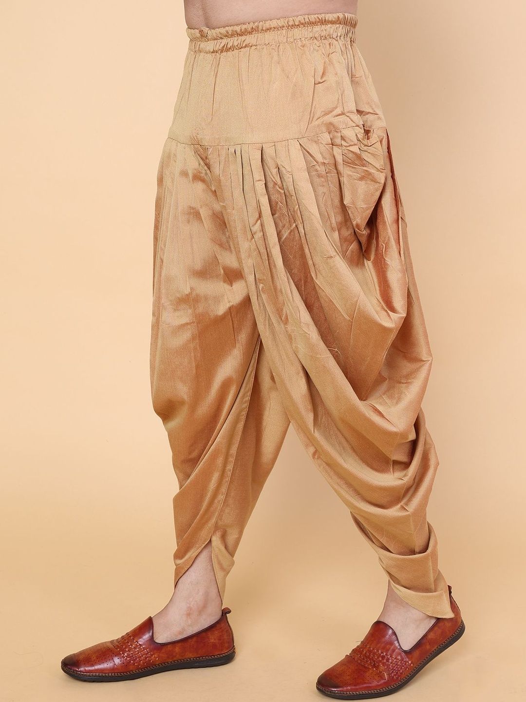 W & G Men Silk Dhoti Pants Dhotis