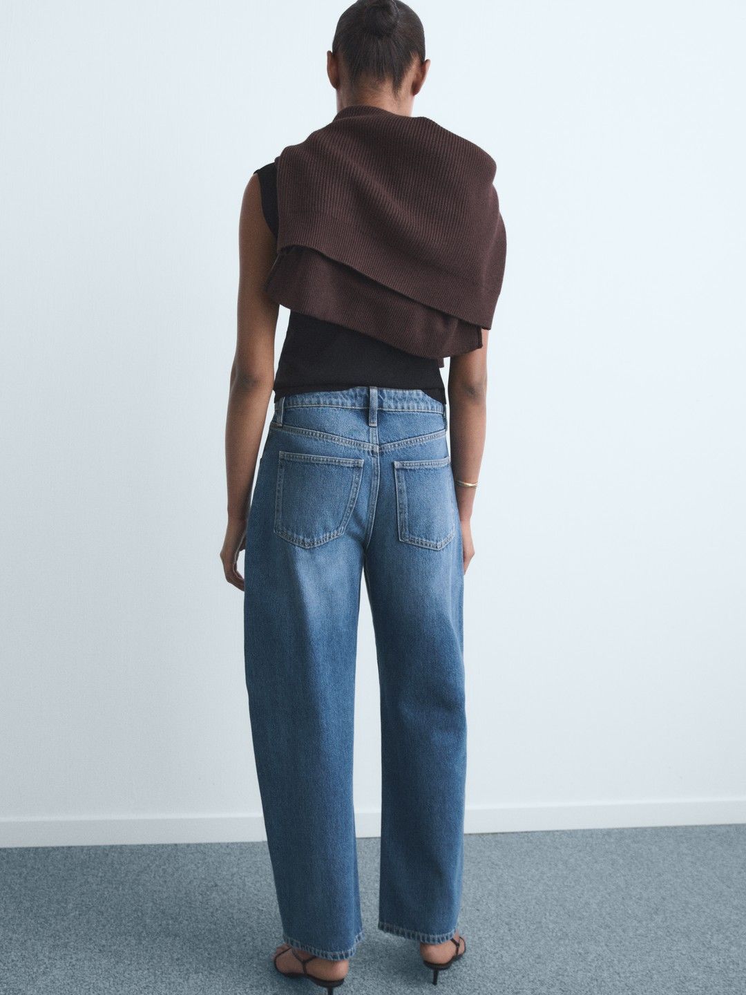 Regular Fit Mid-Rise Light Fade Pure Cotton Jeans