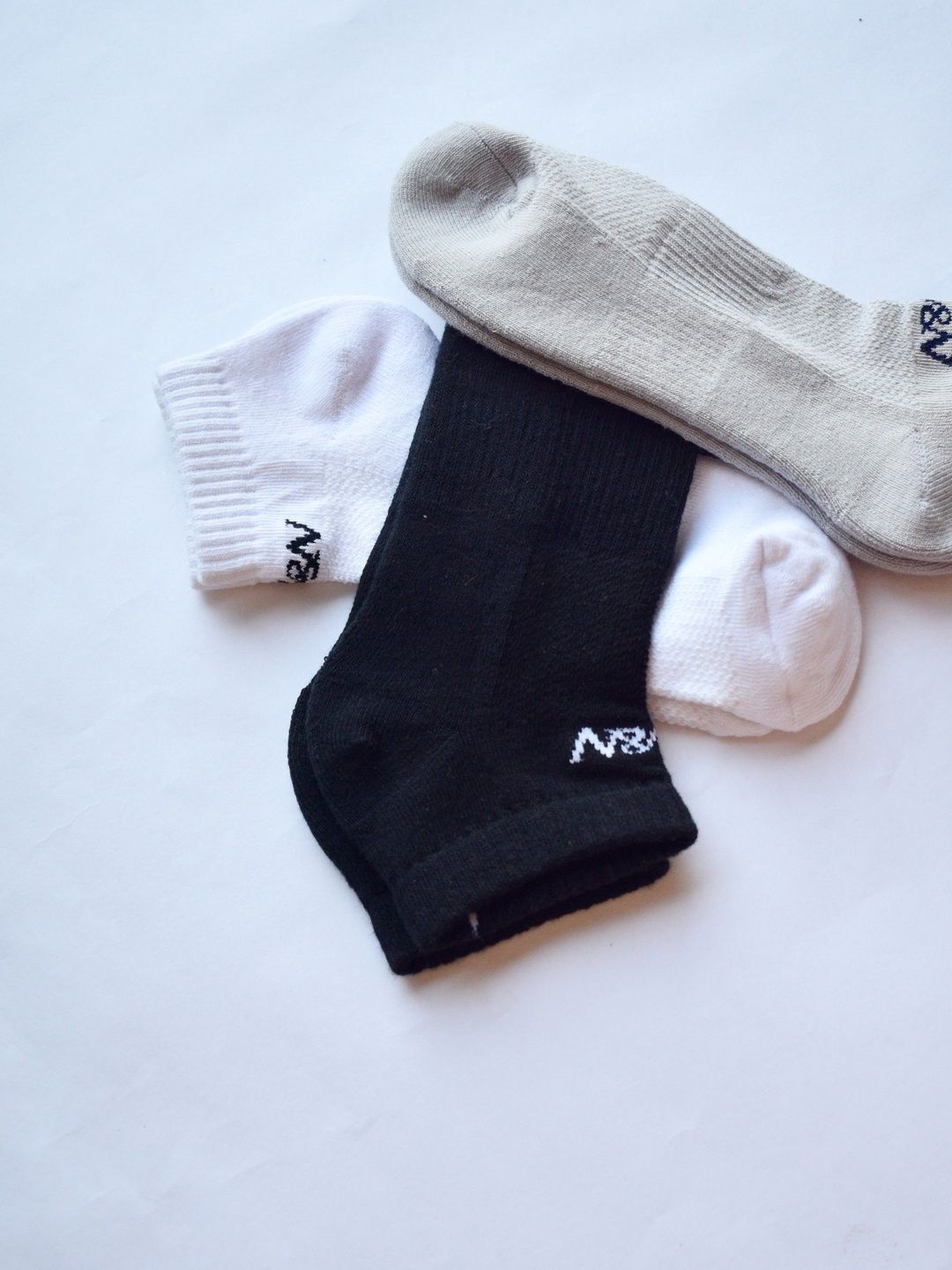 Milk&Whisky Men Pack of 3 Cotton Assorted Ankle Length Socks