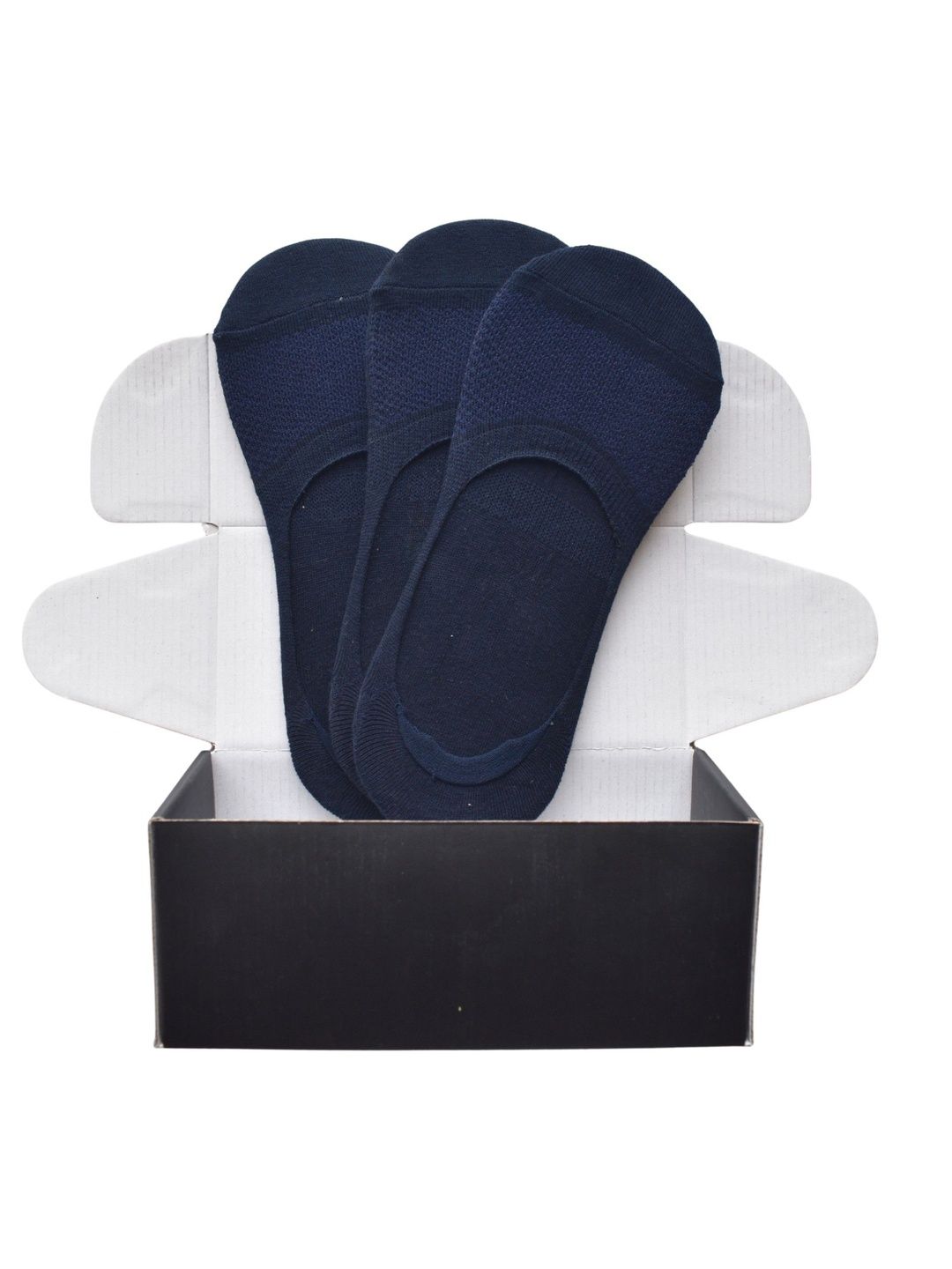 Milk&Whisky Men Pack of 3 Cotton Assorted Shoe Liners Socks