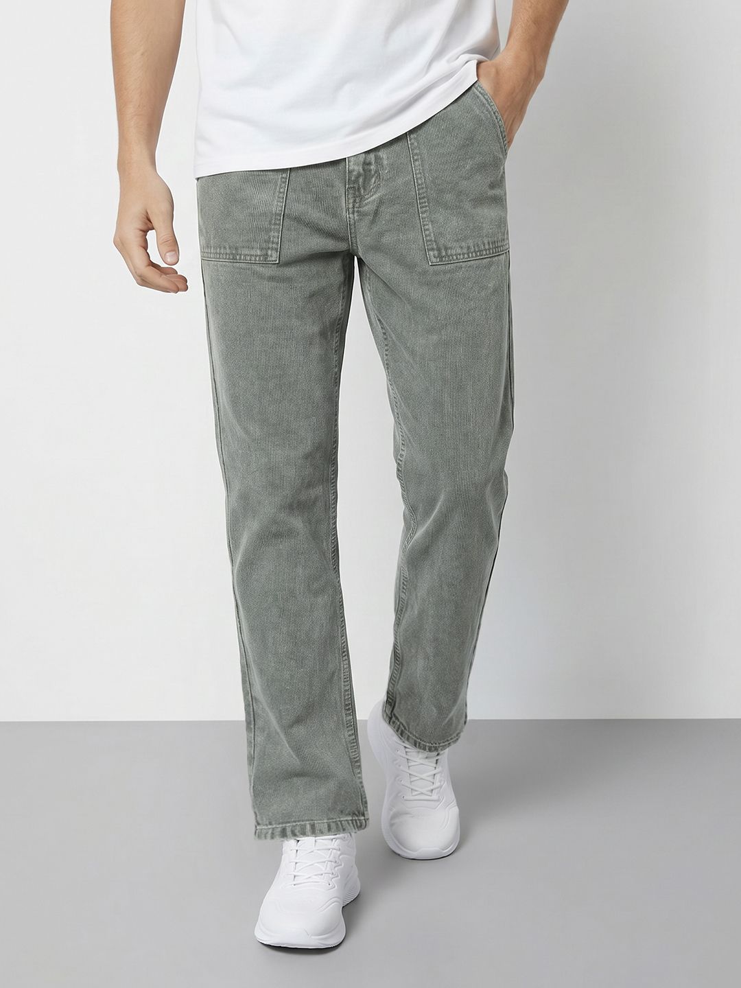 Mast & Harbour Men Light Fade Pure Cotton Jeans