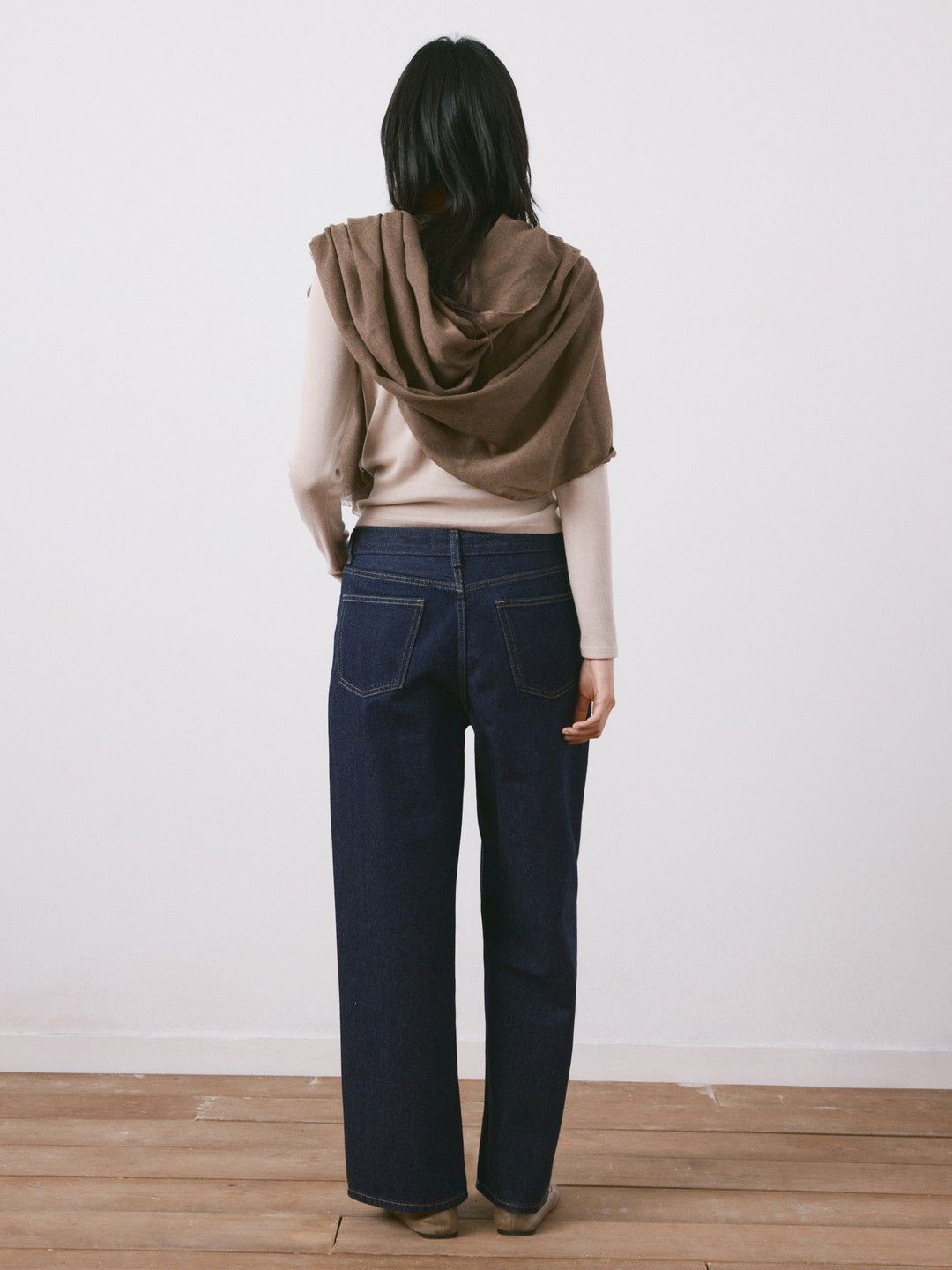 Regular Fit Mid-Rise Pure Cotton Jeans