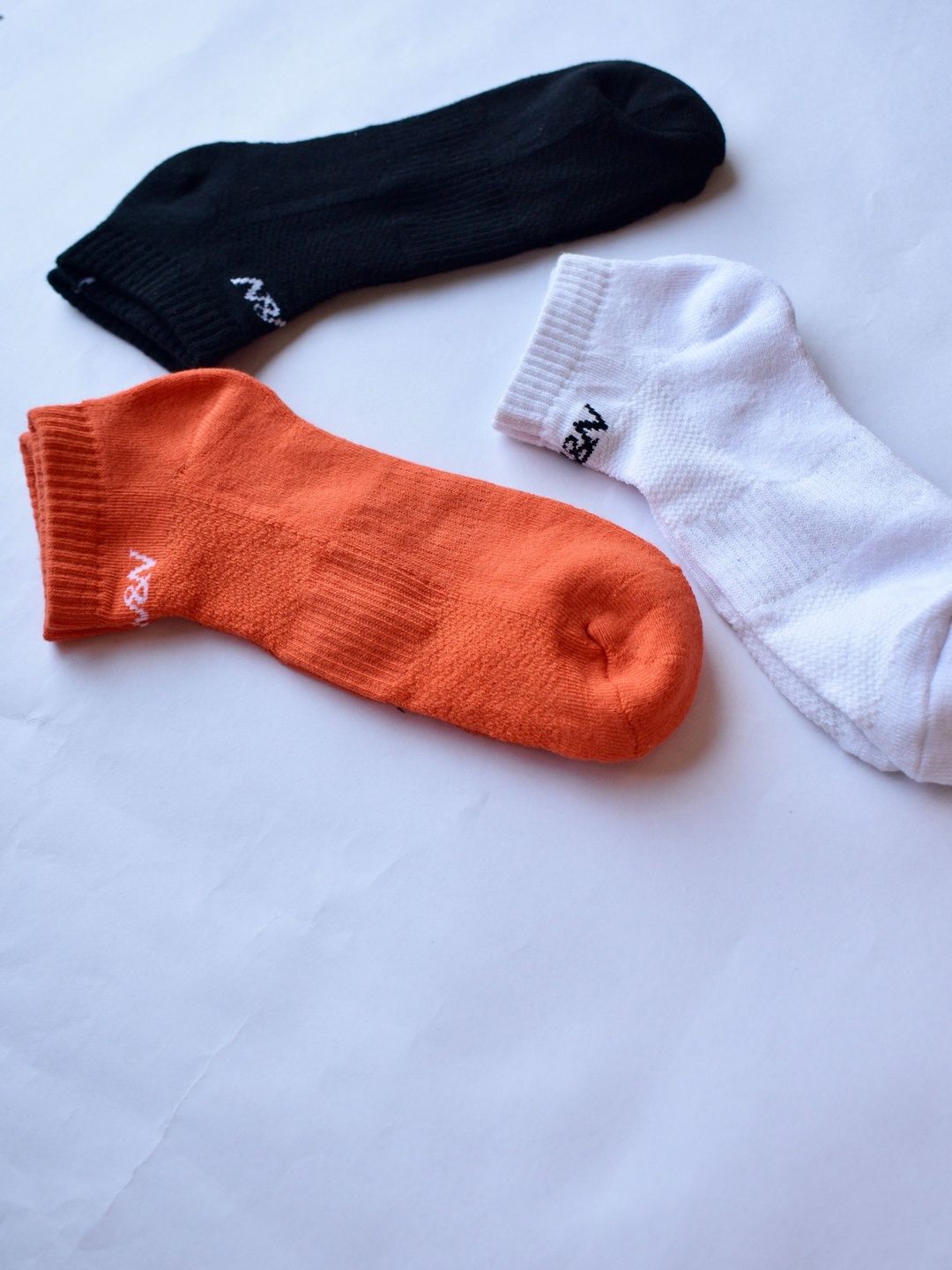 Milk&Whisky Men Pack of 3 Cotton Assorted Ankle Length Socks