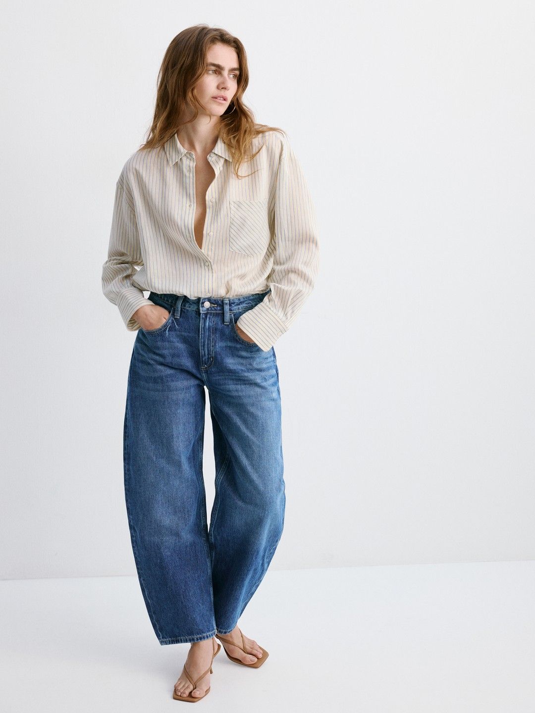 Regular Fit Mid-Rise Light Fade Pure Cotton Non Stretchable Jeans