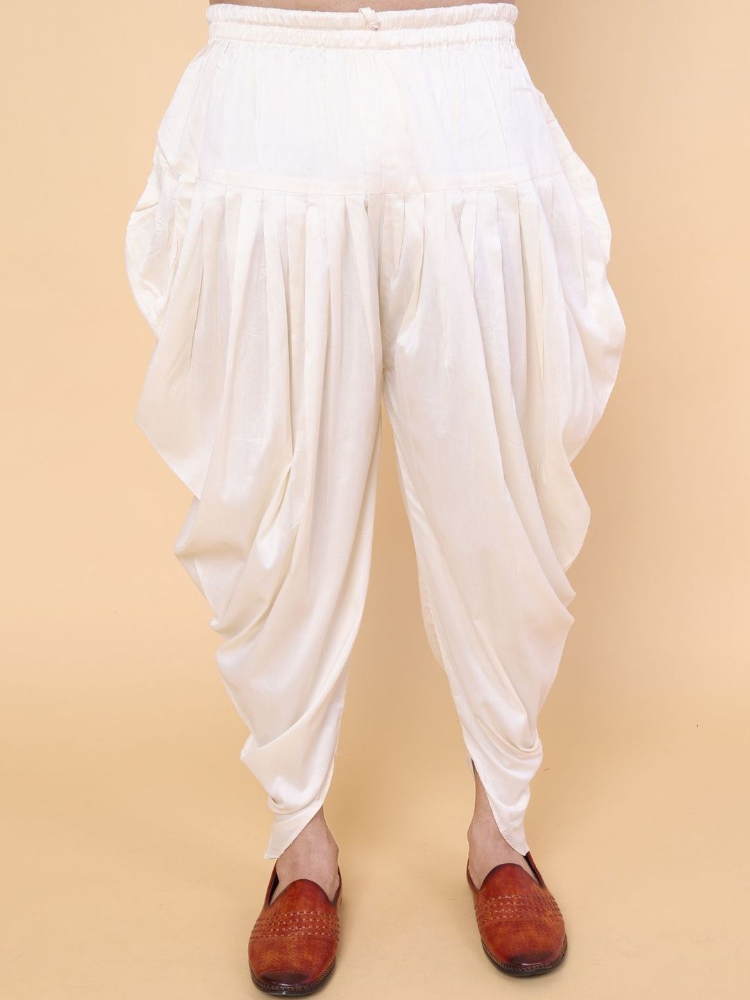 W & G Men Silk Dhoti Pants Dhotis