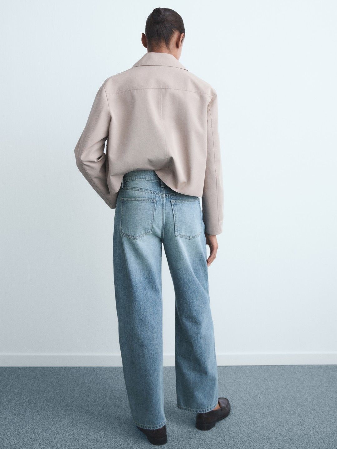 Regular Fit Mid-Rise Heavy Fade Pure Cotton Jeans
