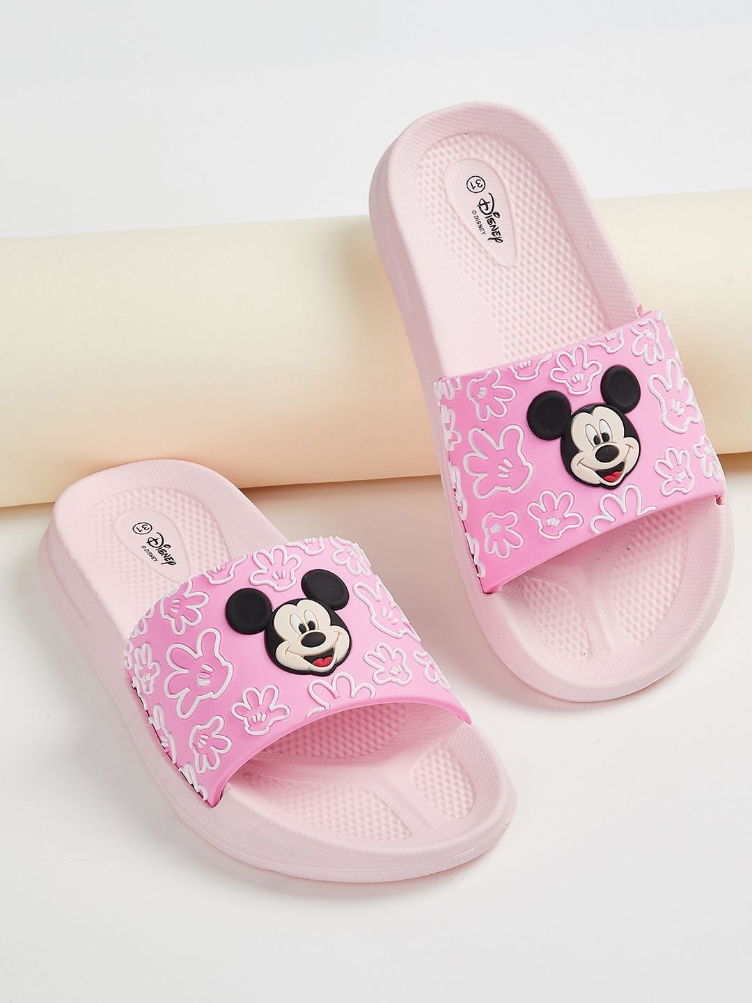max Girls Printed Sliders