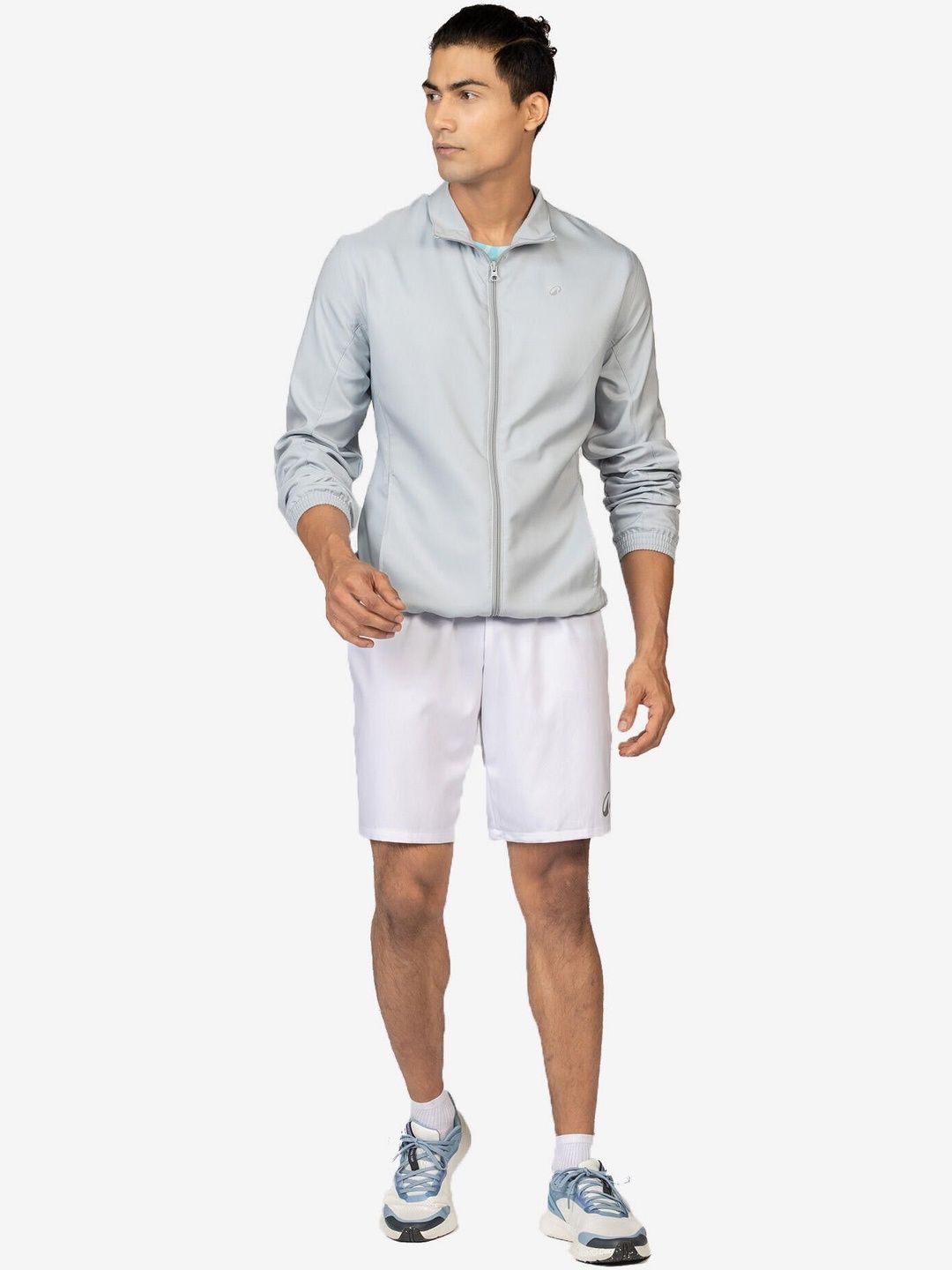 Decathlon Domyos - Men Grey Breathable Gym Jacket