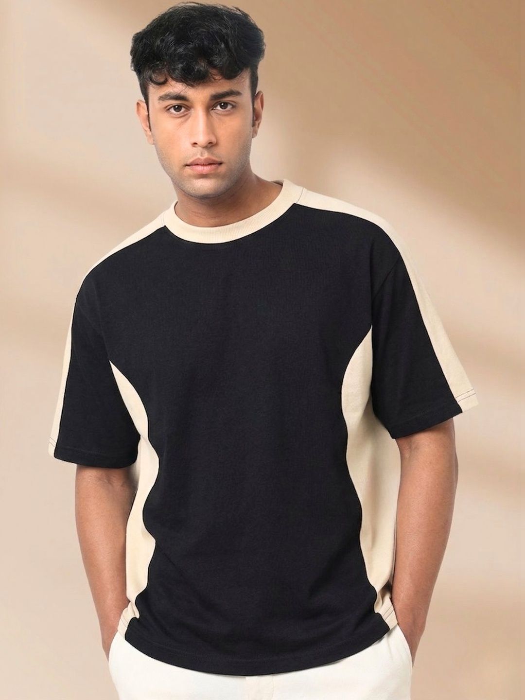 Cool Plus Men Colourblocked T-shirt