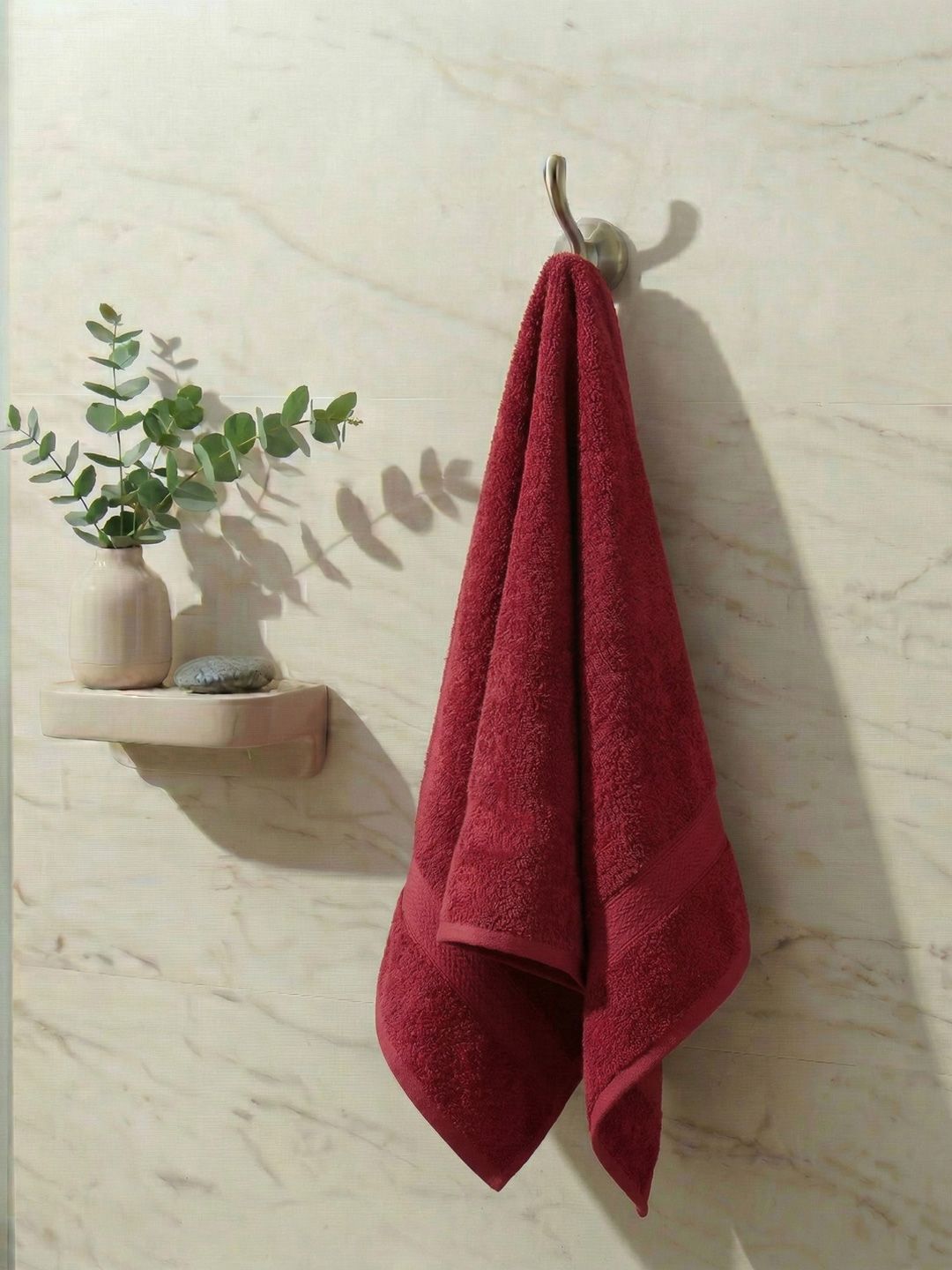 Monte Carlo Monte Carlo Jazz Red Cotton 380 Gsm 60X120 Cm 1 Bath Towel