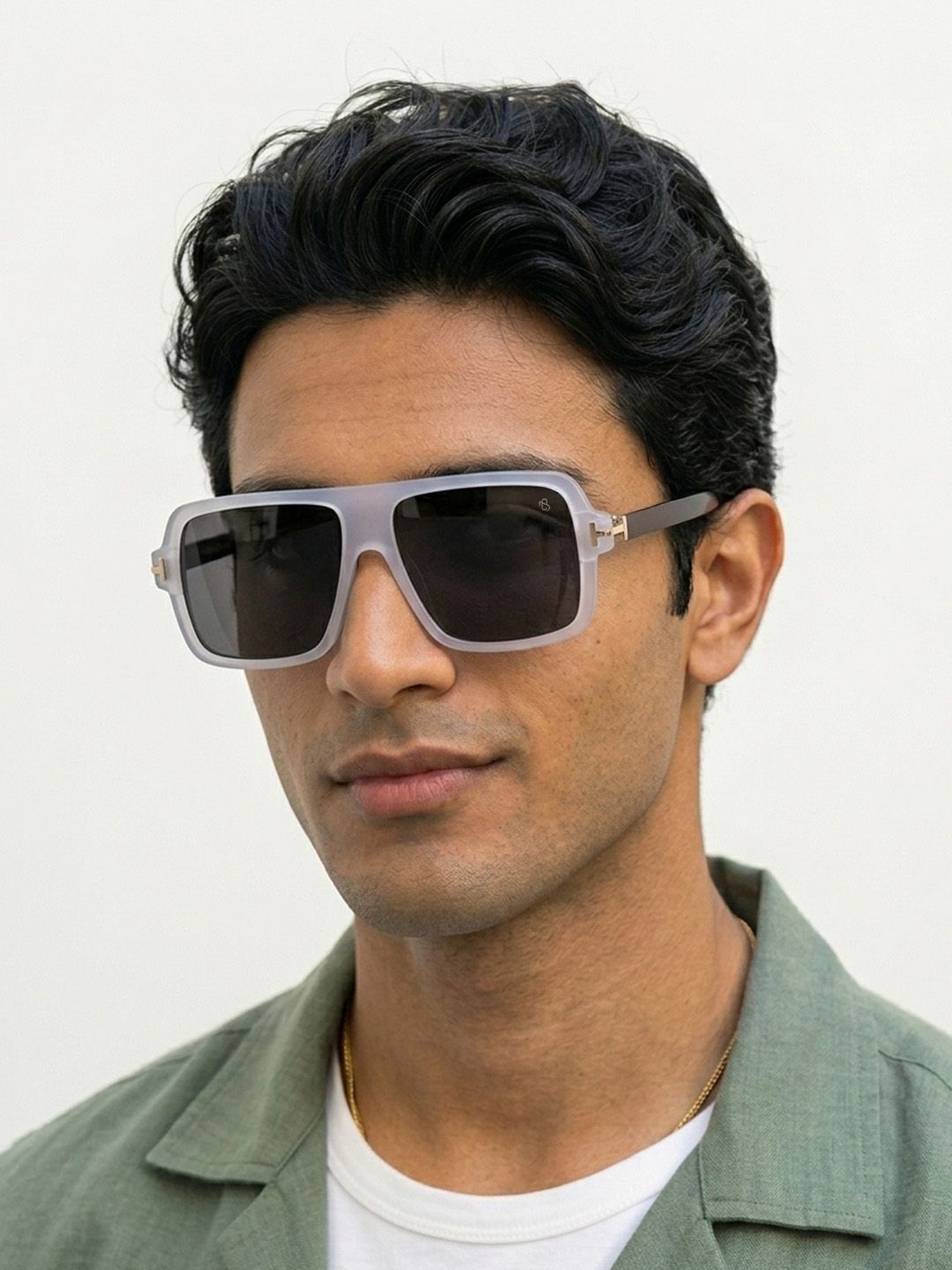 Eyejack by Voyage Unisex Square Sunglasses with UV Protected Lens 9392CL1055