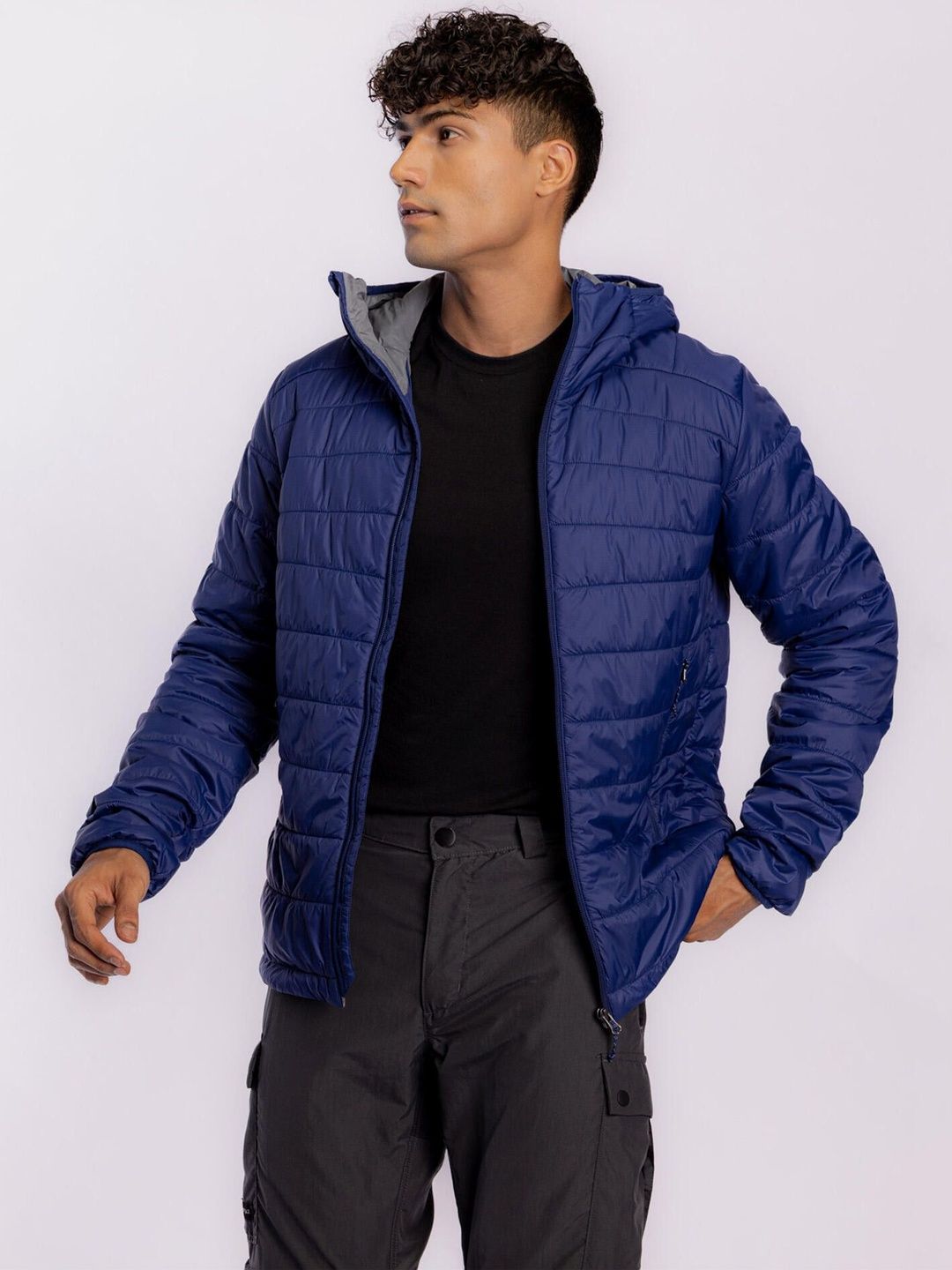 Decathlon Trekking Down Jacket With Hood Mt100 -5c