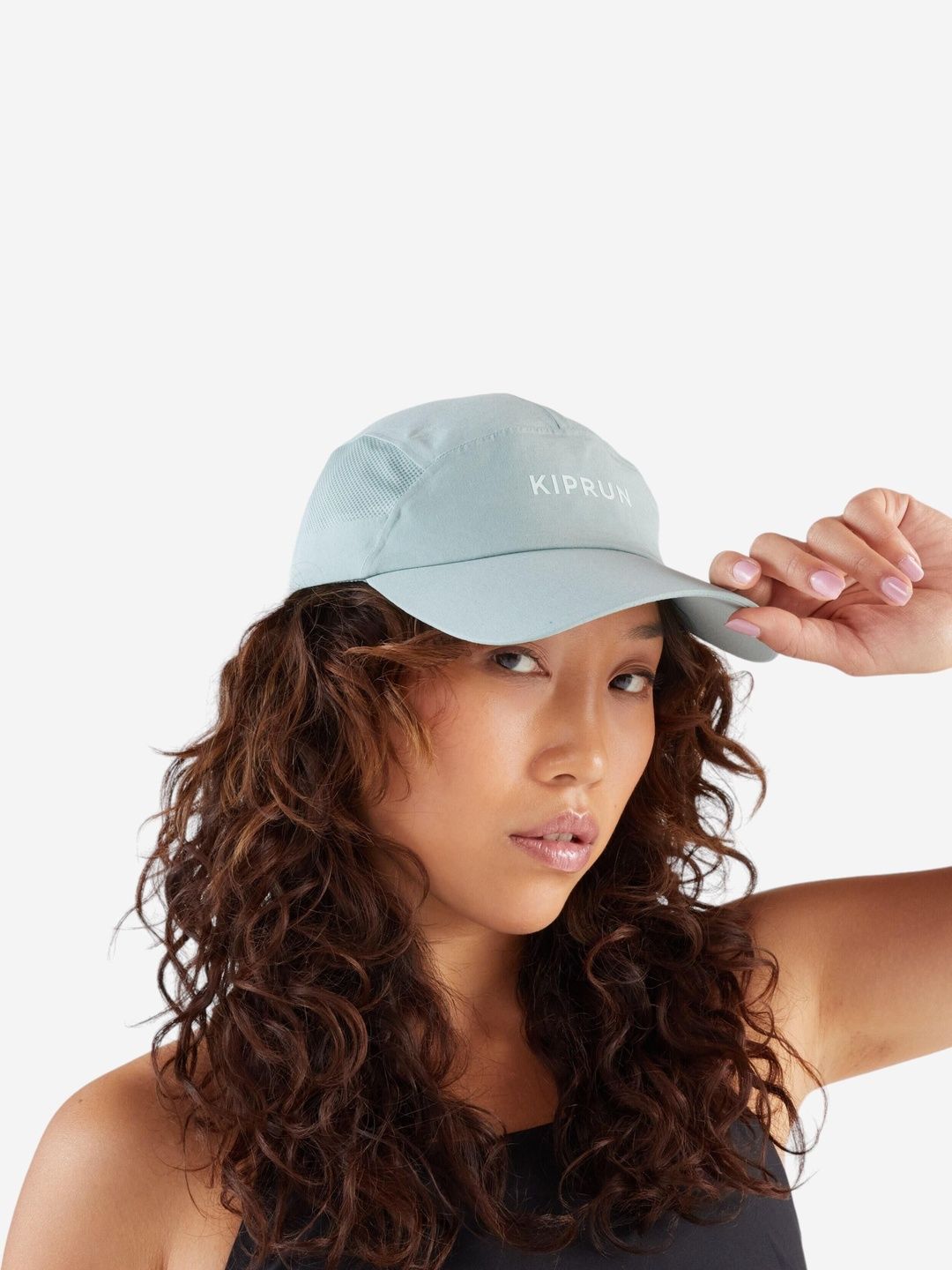 Decathlon Kiprun - Unisex Green V2 Adjustable Running Cap