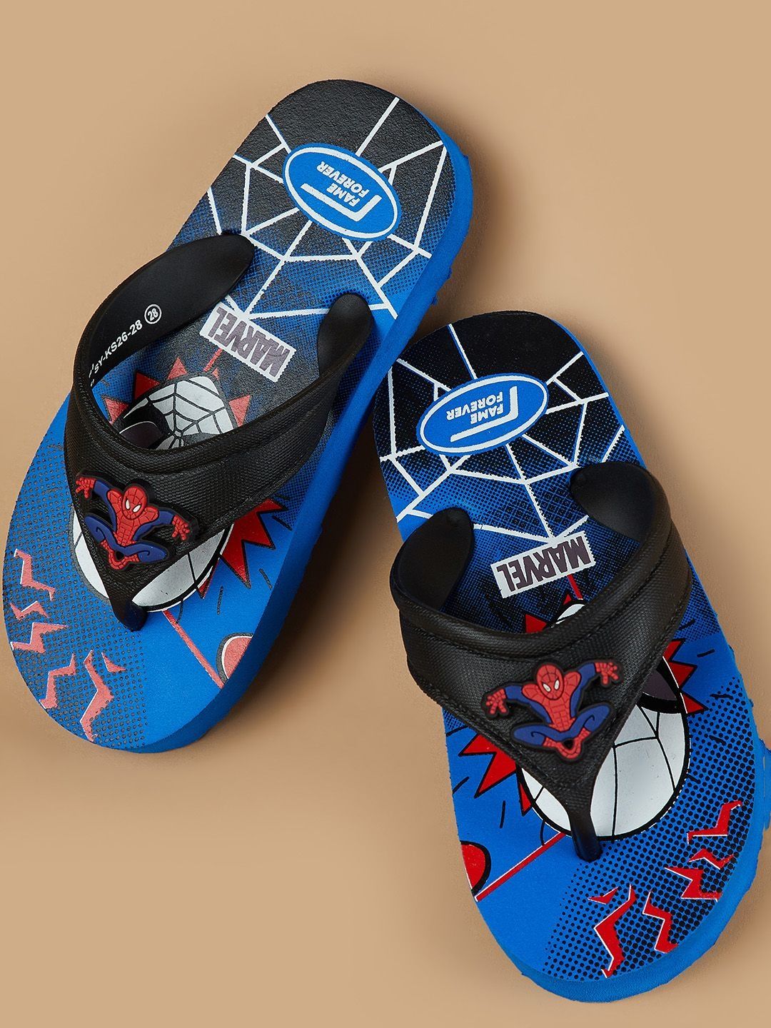 Fame Forever by Lifestyle Boys Printed Thong Flip-Flops