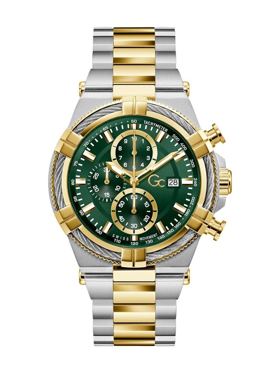 Buy GC Men Dial & Bracelet Style Straps Analogue Chronograph Watch