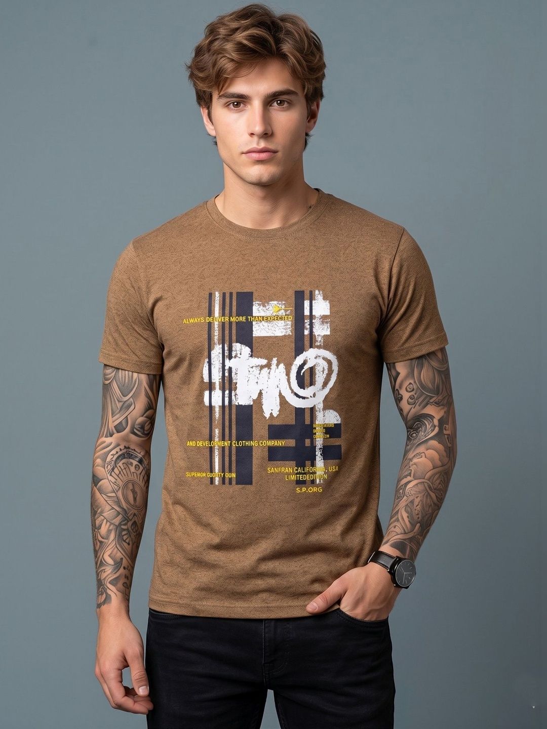 SANDPIPER Men Printed T-shirt